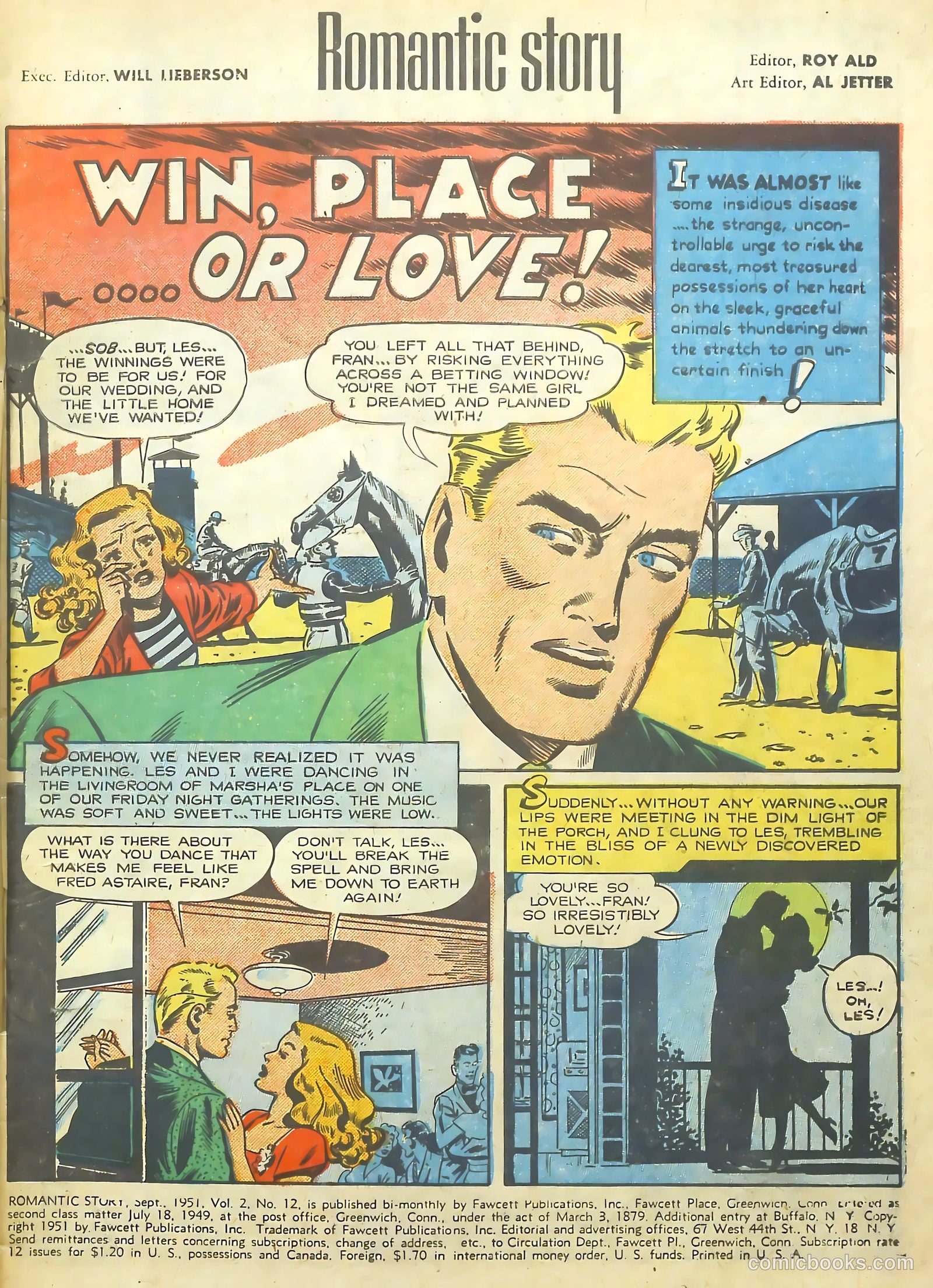 Romantic Story #12 (1951) — page 3 of 36