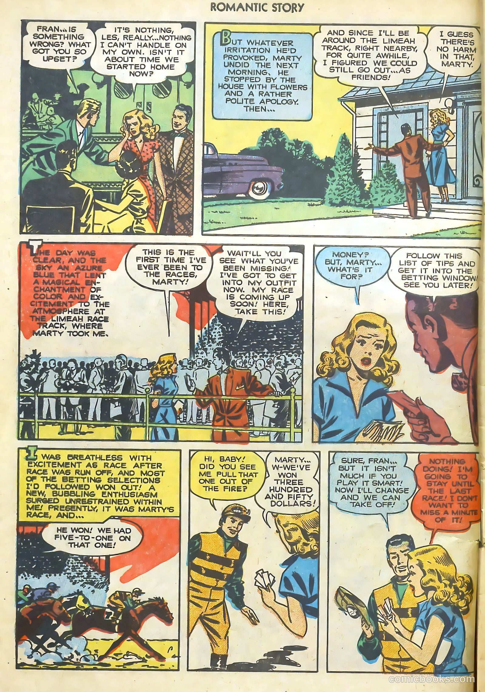 Romantic Story #12 (1951) — page 6 of 36