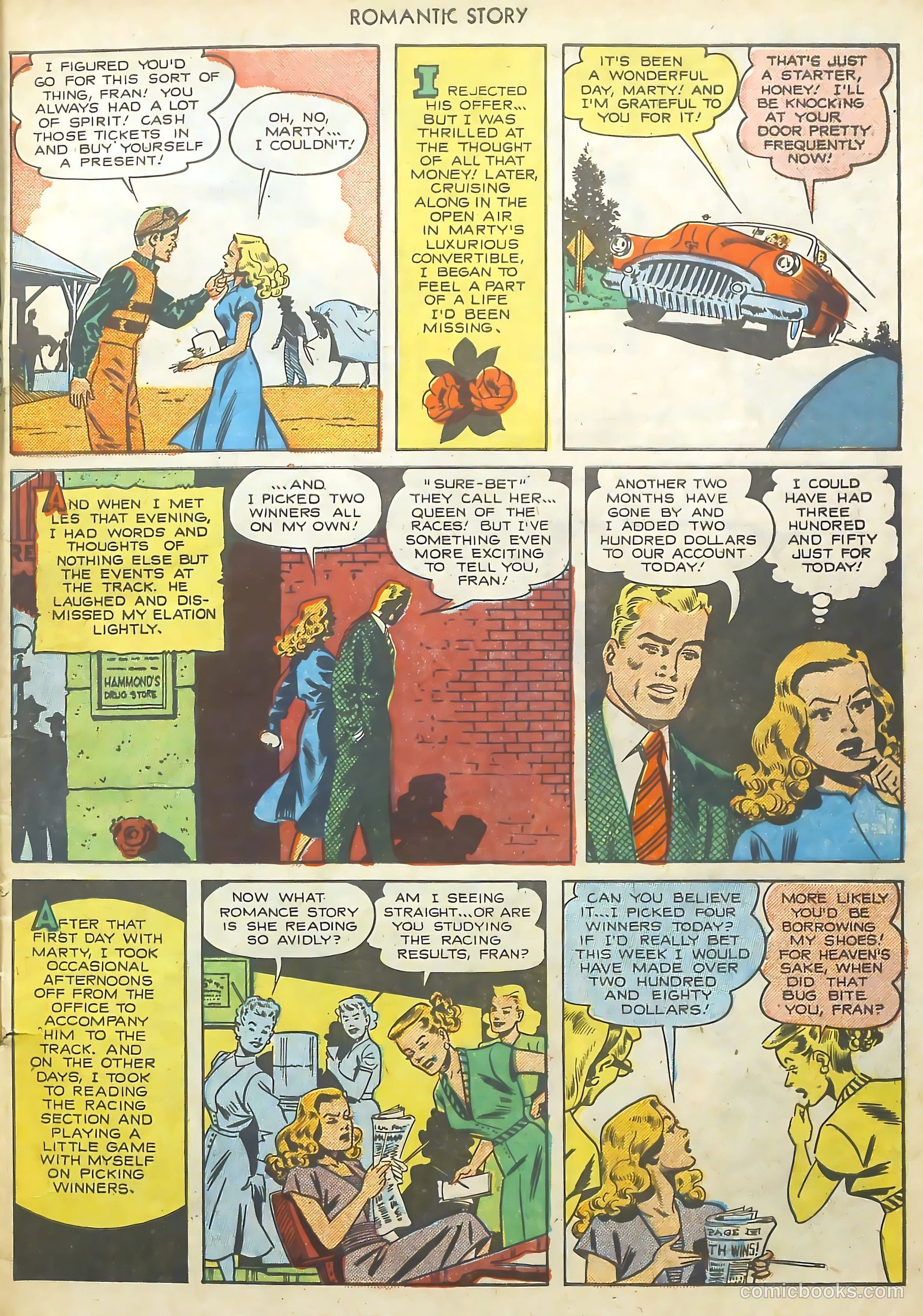 Romantic Story #12 (1951) — page 7 of 36
