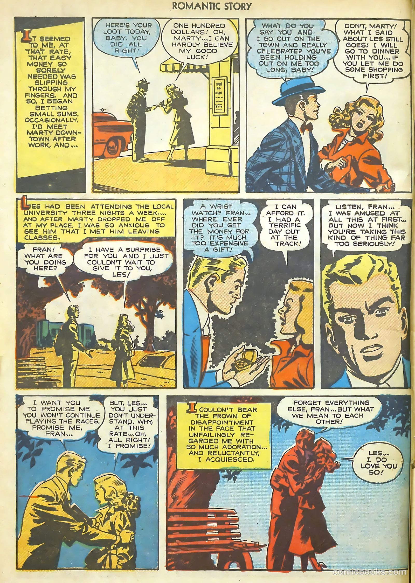 Romantic Story #12 (1951) — page 8 of 36