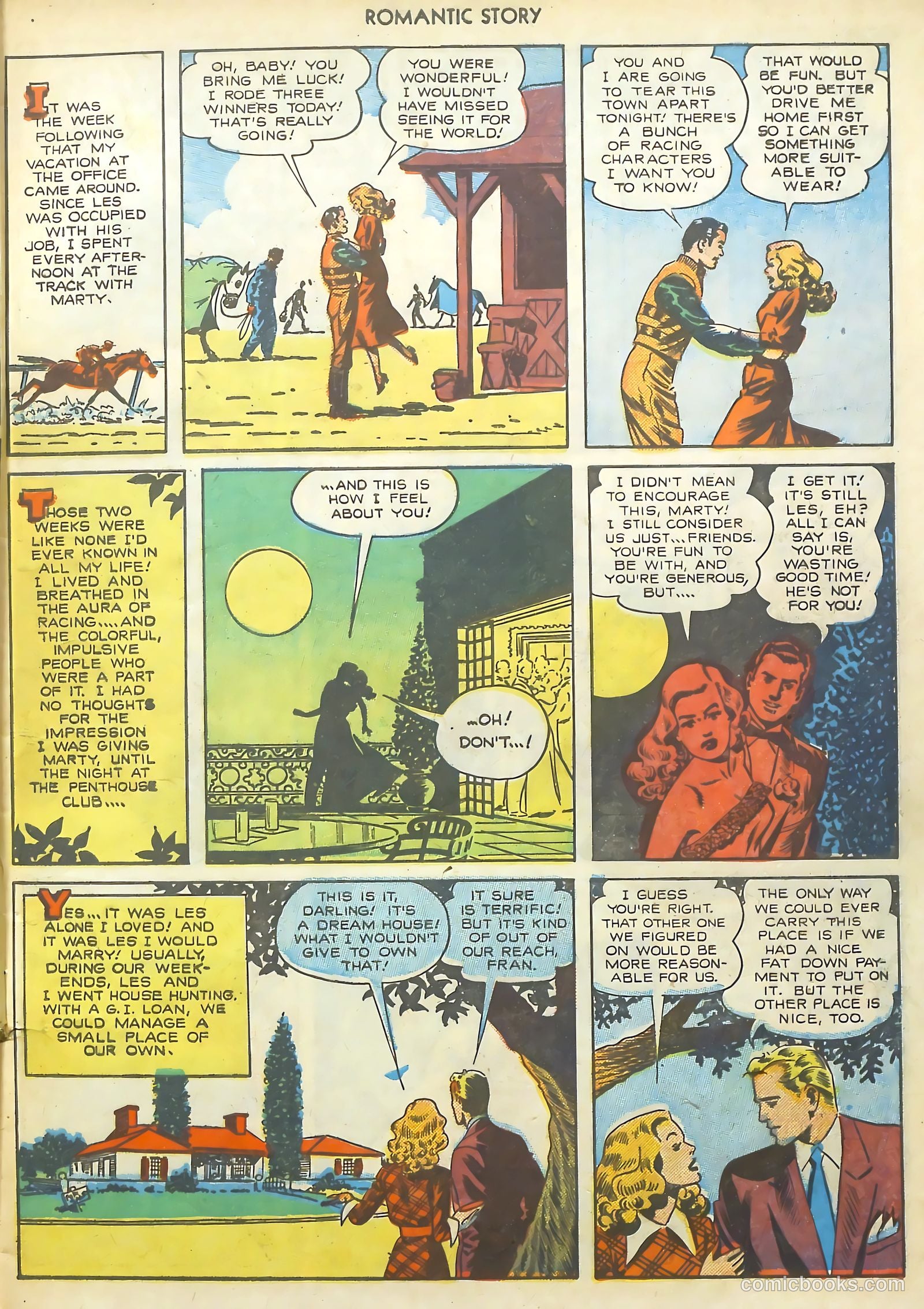 Romantic Story #12 (1951) — page 9 of 36