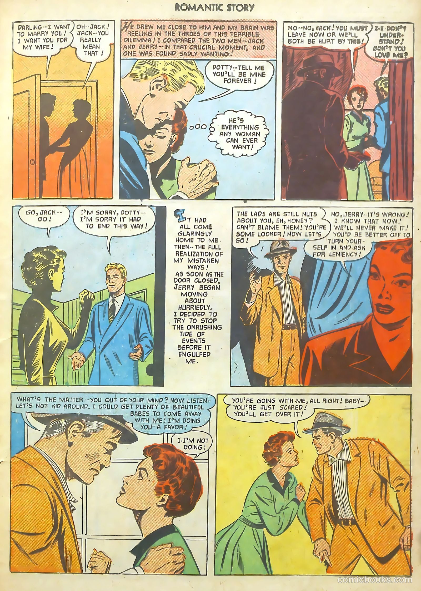 Romantic Story #12 (1951) — page 23 of 36