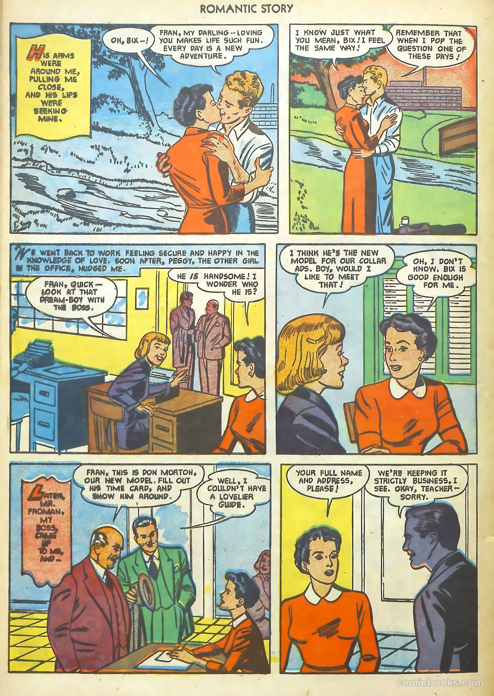 Romantic Story #12 (1951) — page 28 of 36