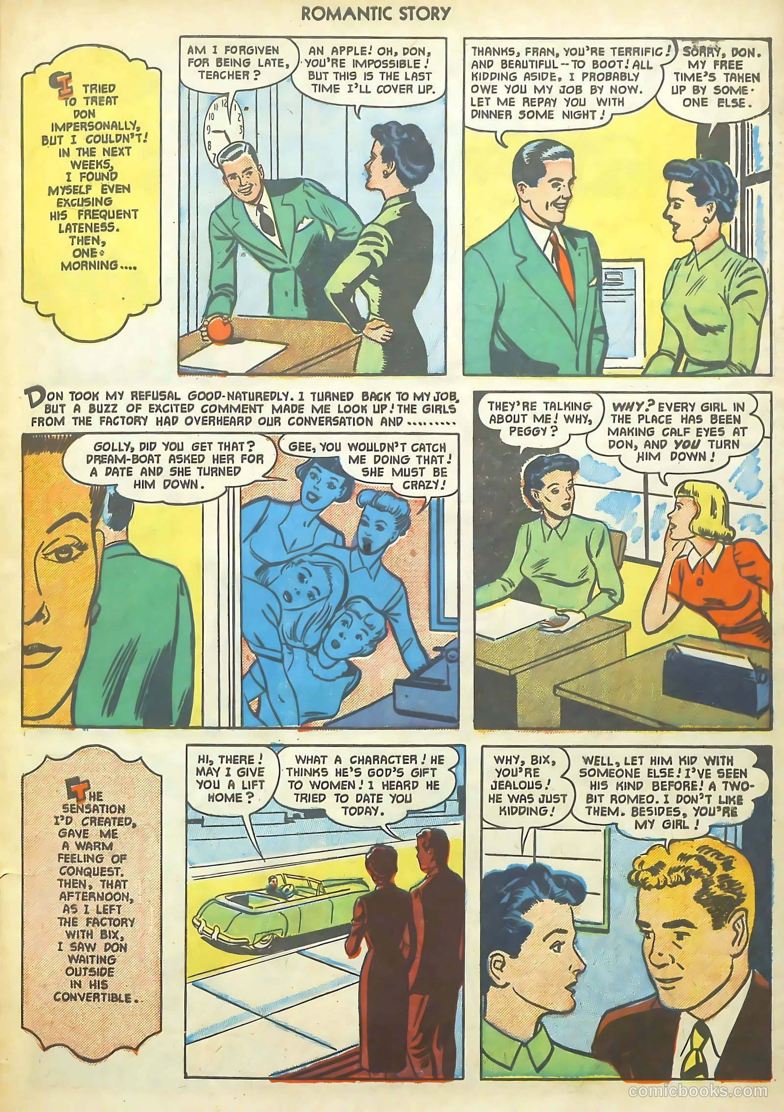 Romantic Story #12 (1951) — page 29 of 36