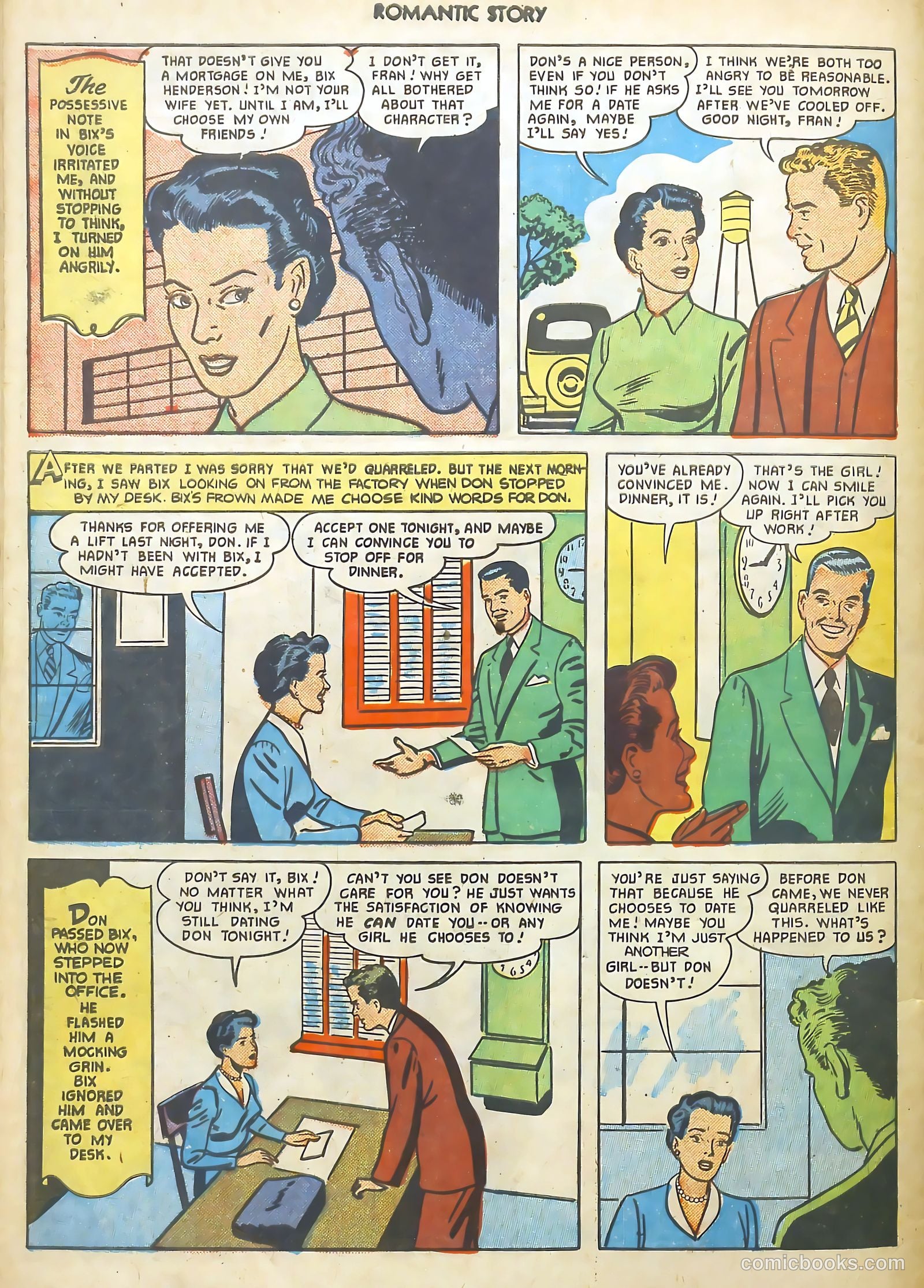Romantic Story #12 (1951) — page 30 of 36