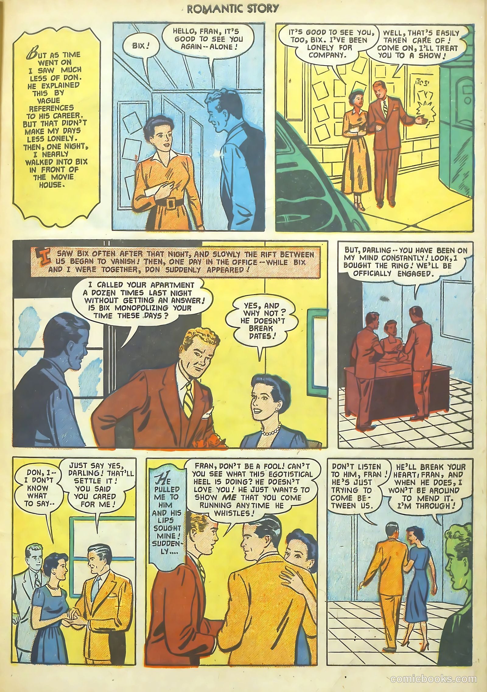 Romantic Story #12 (1951) — page 33 of 36