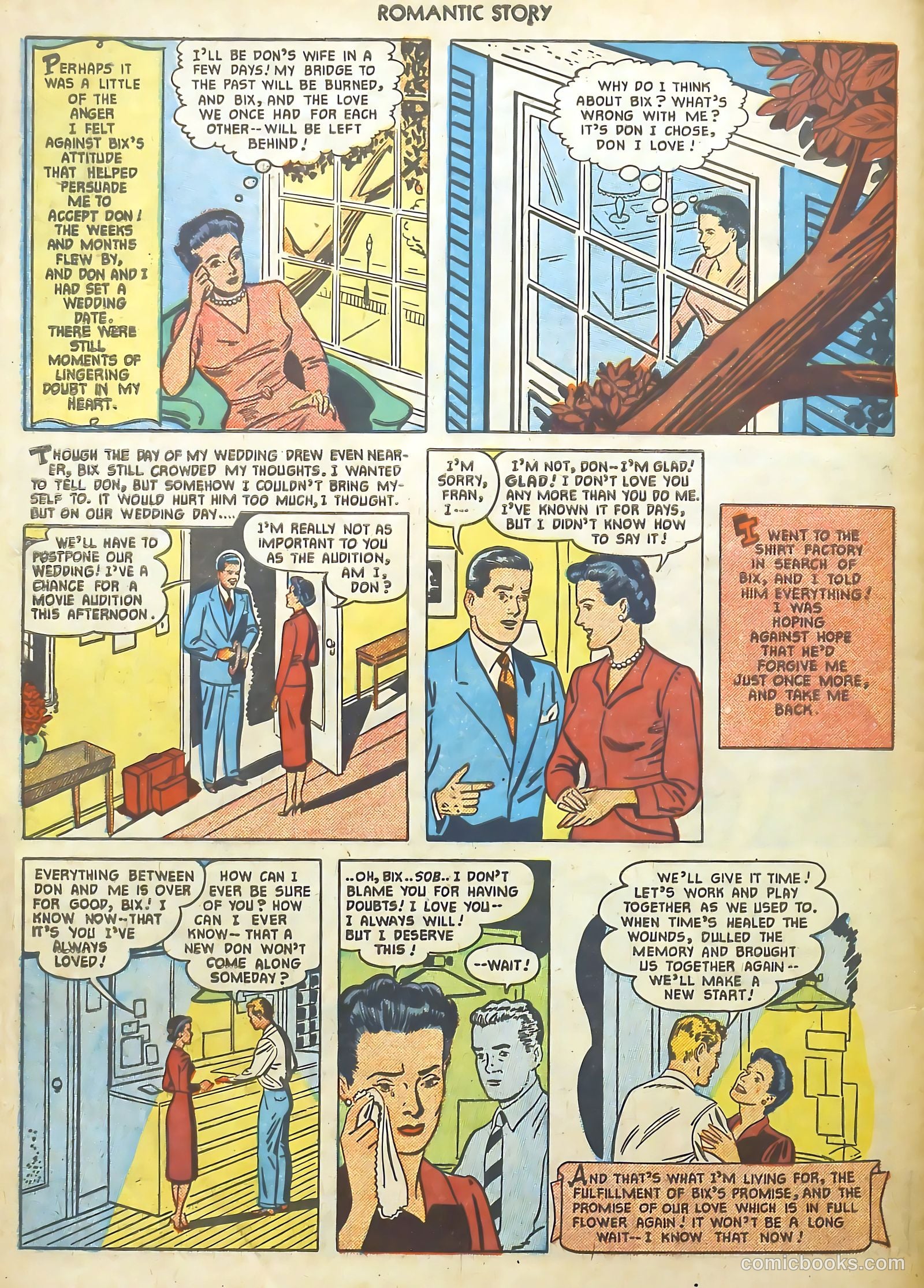 Romantic Story #12 (1951) — page 34 of 36