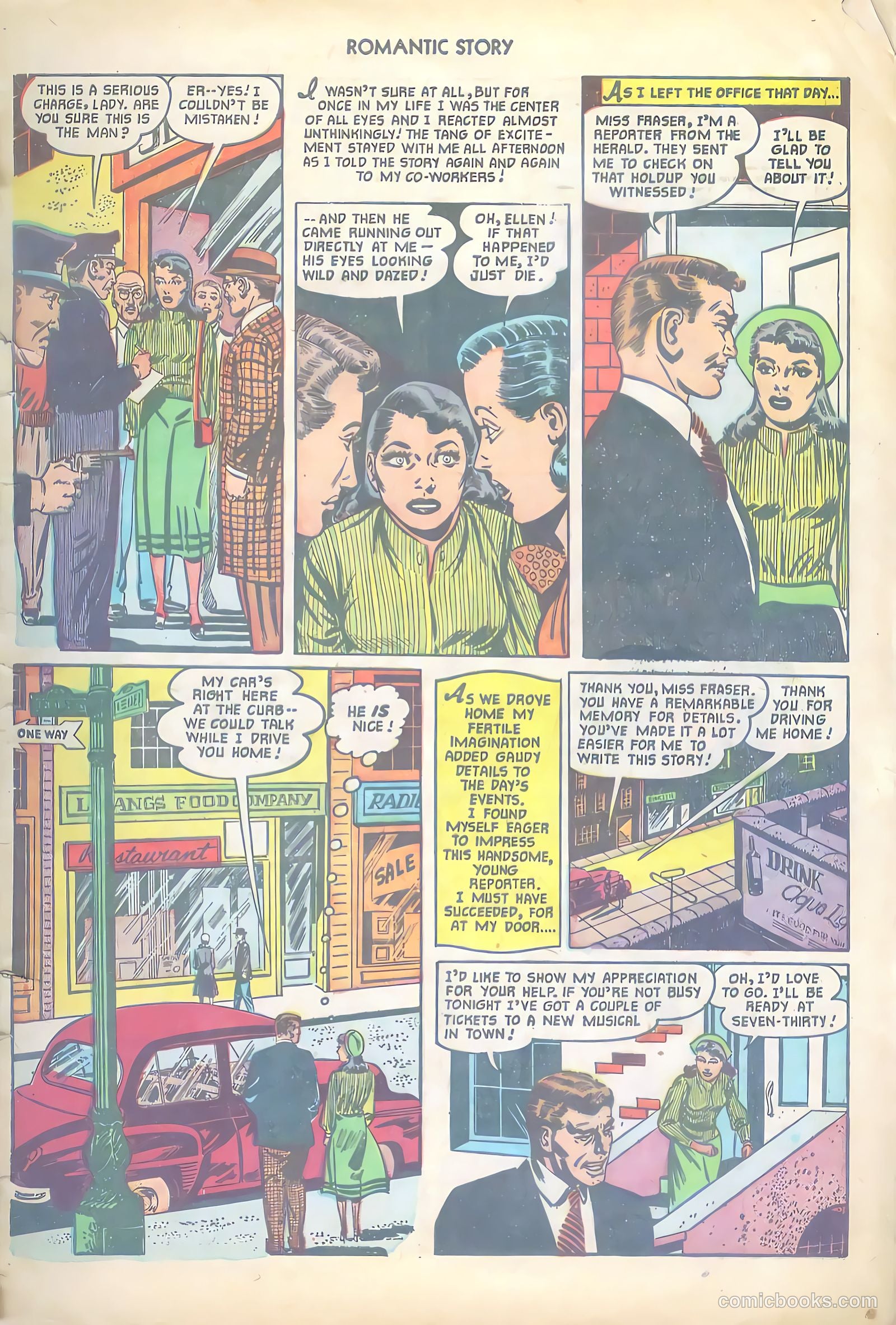 Romantic Story #13 (1951) — page 5 of 36