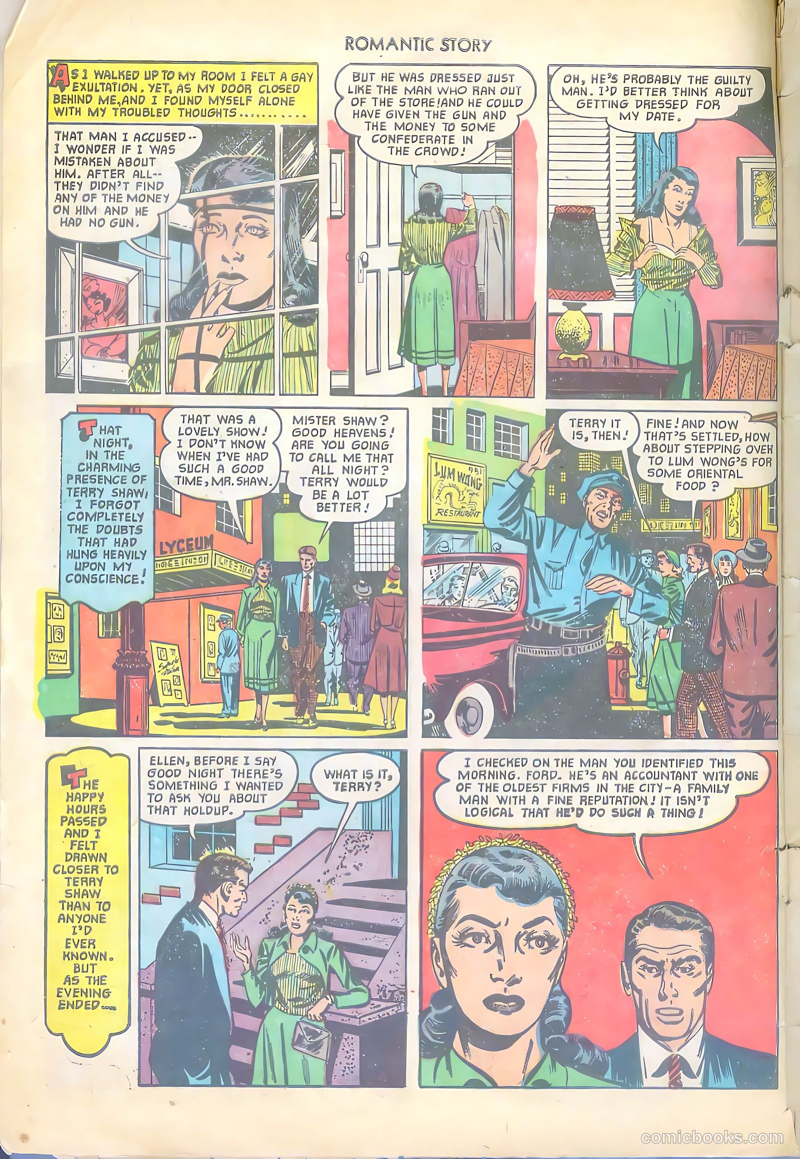 Romantic Story #13 (1951) — page 6 of 36