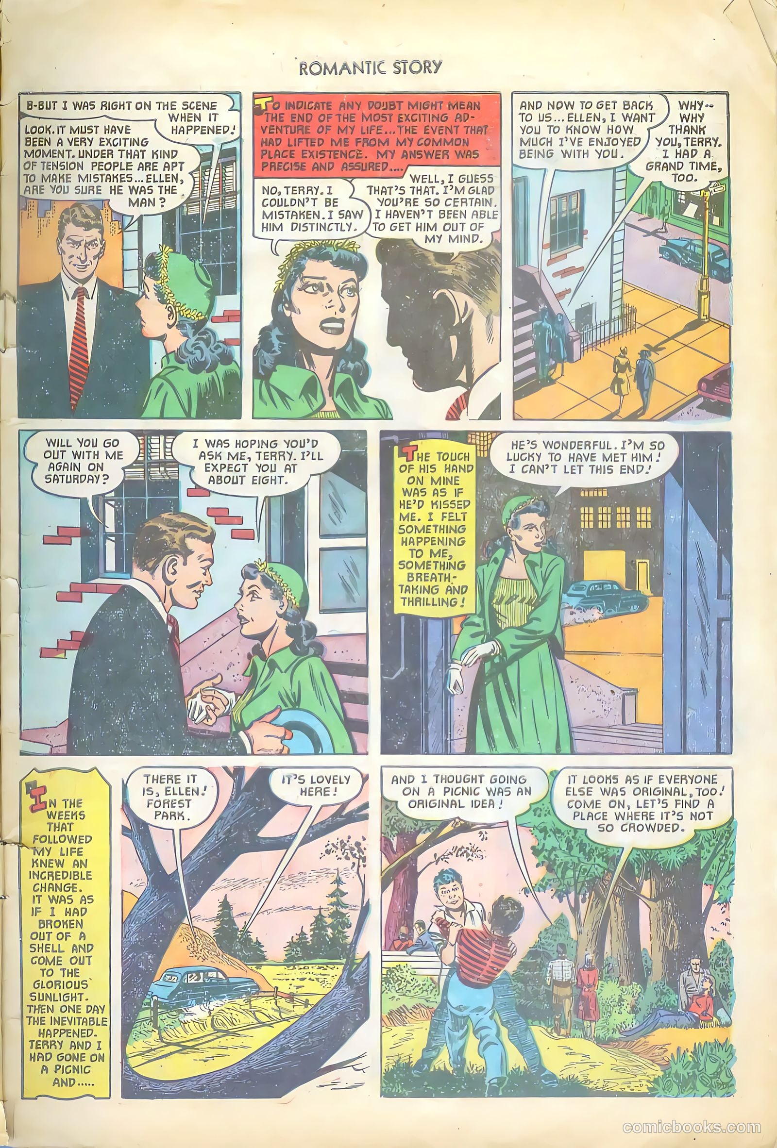Romantic Story #13 (1951) — page 7 of 36