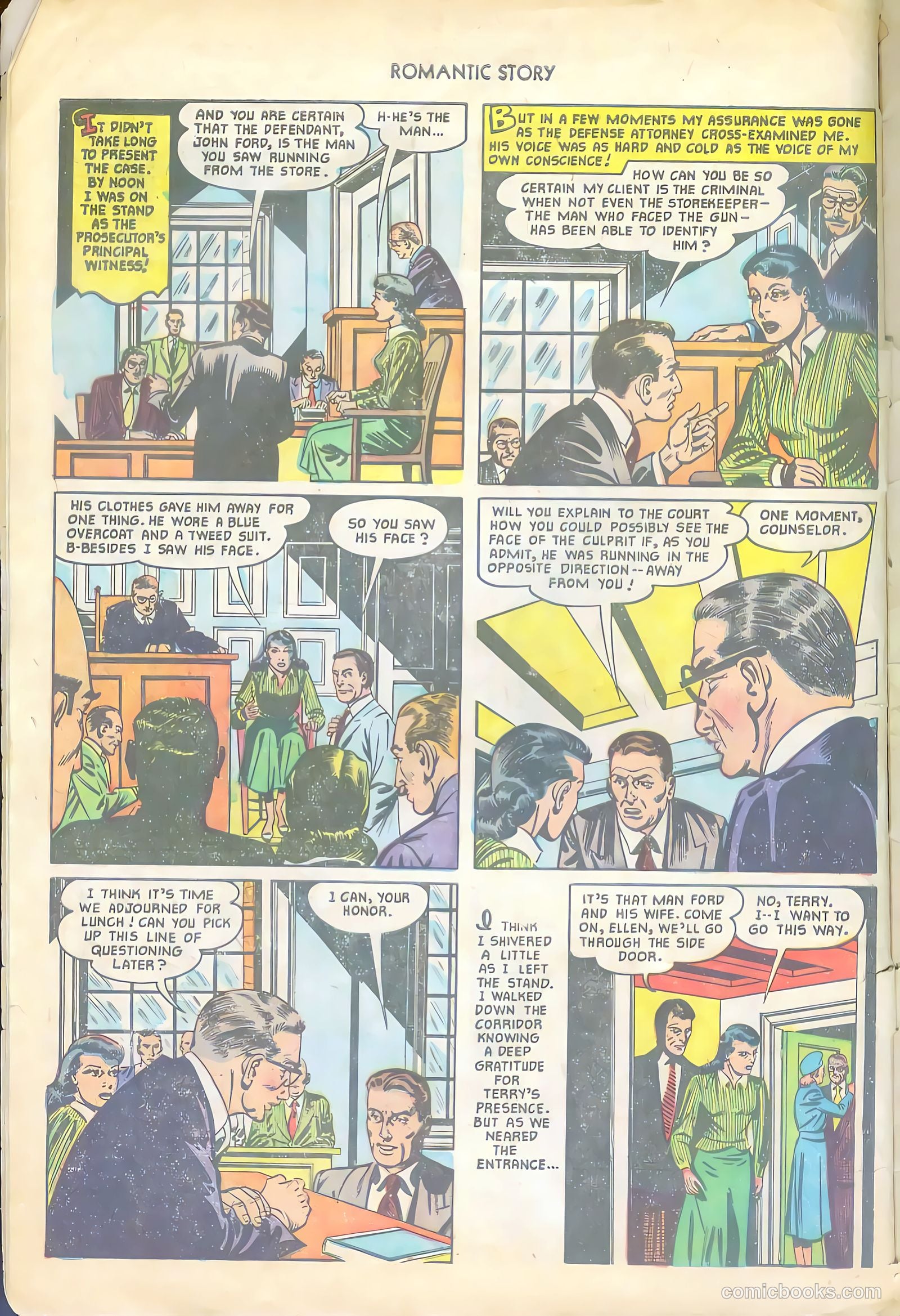Romantic Story #13 (1951) — page 10 of 36