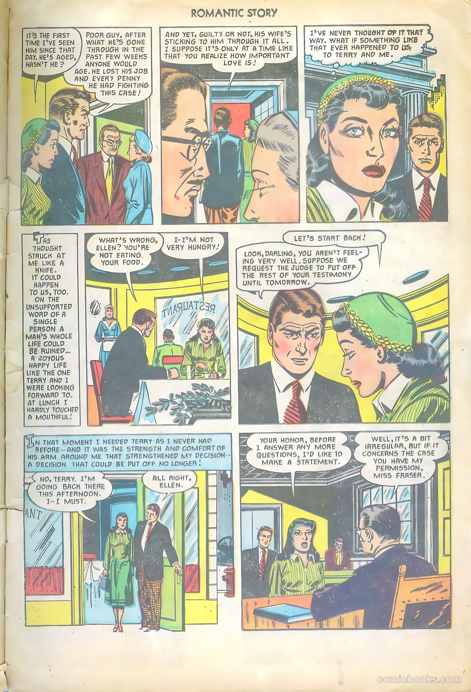 Romantic Story #13 (1951) — page 11 of 36