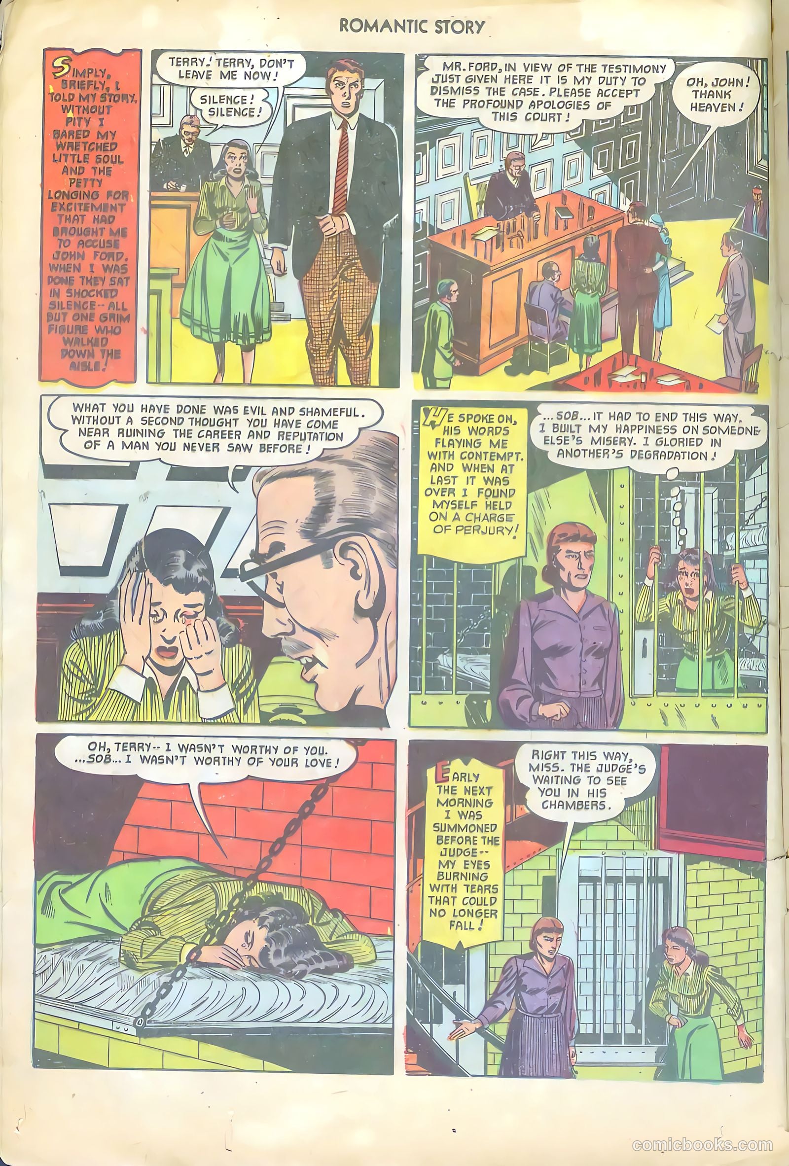 Romantic Story #13 (1951) — page 12 of 36