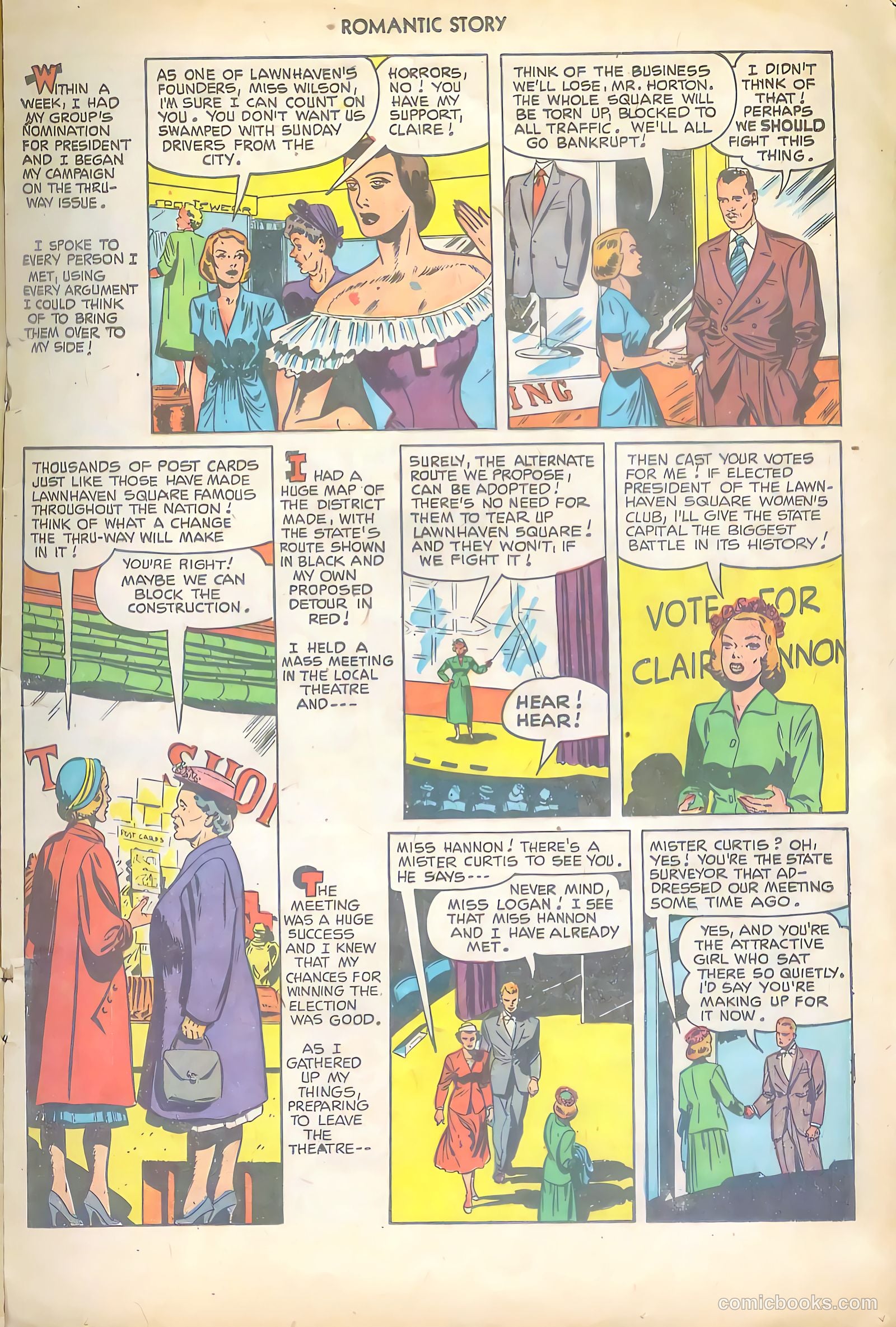Romantic Story #13 (1951) — page 17 of 36