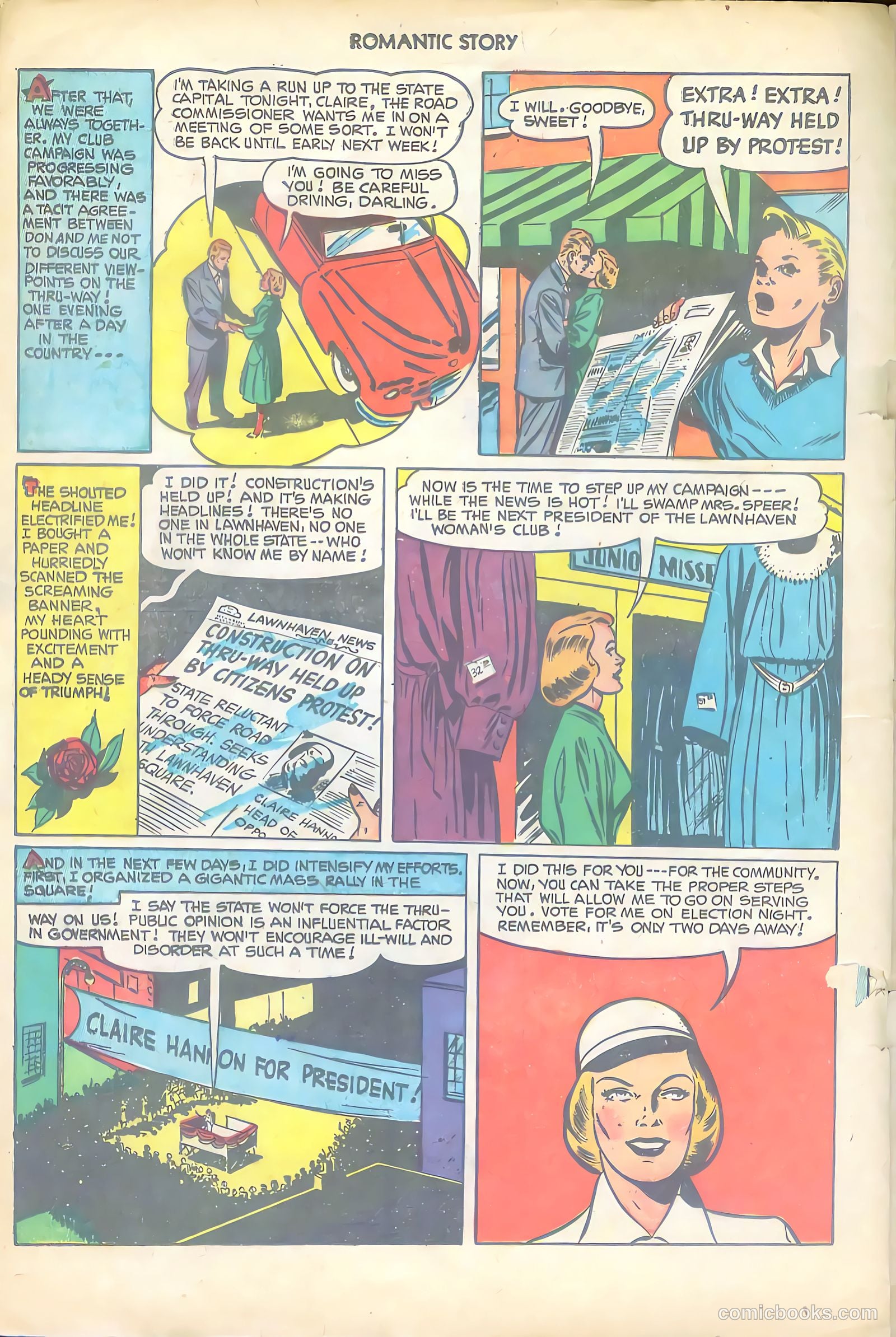 Romantic Story #13 (1951) — page 20 of 36