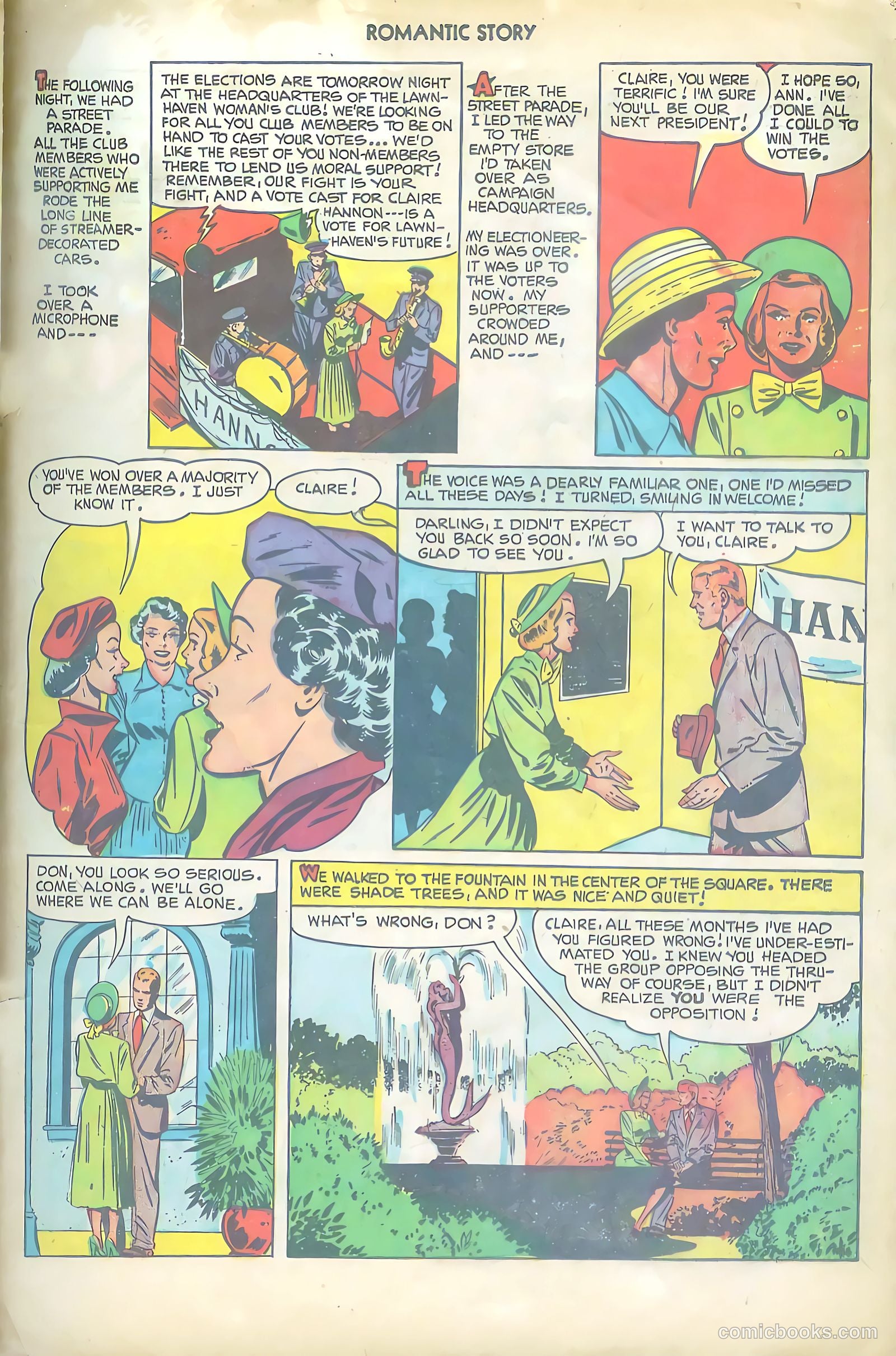 Romantic Story #13 (1951) — page 21 of 36
