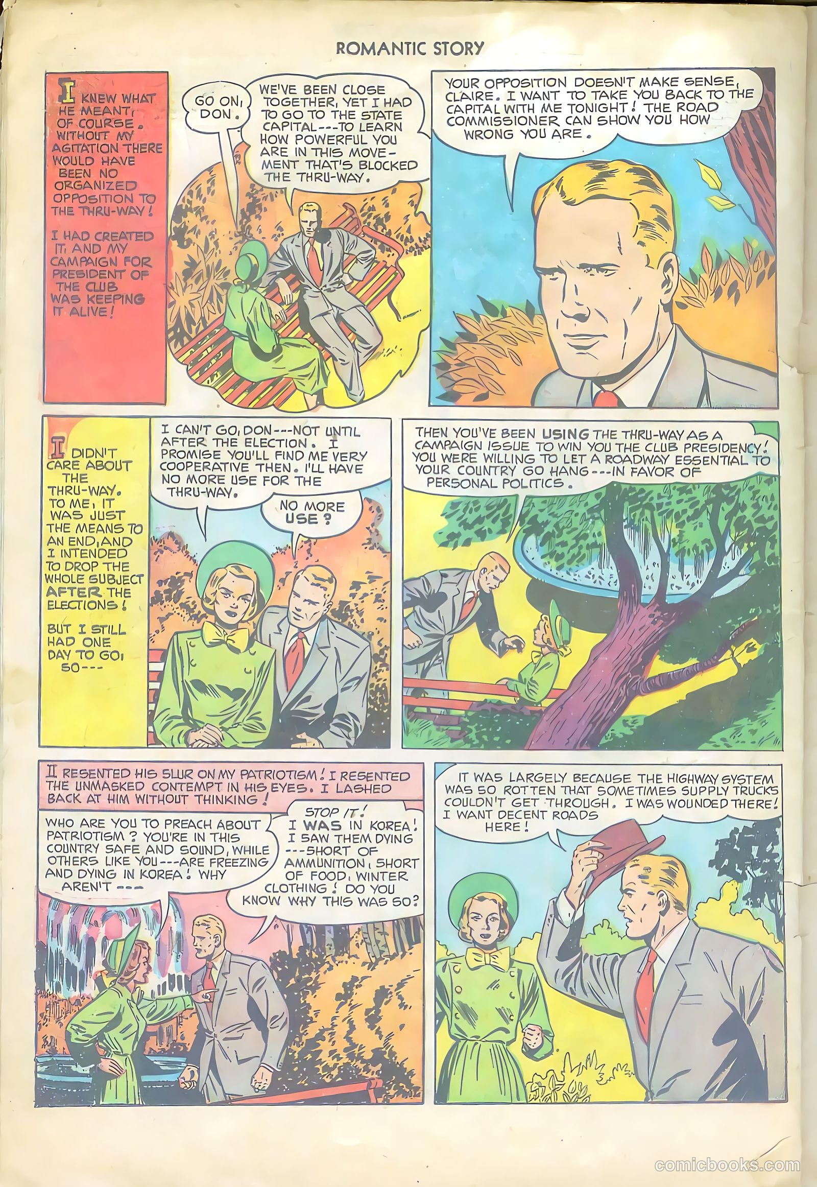 Romantic Story #13 (1951) — page 22 of 36