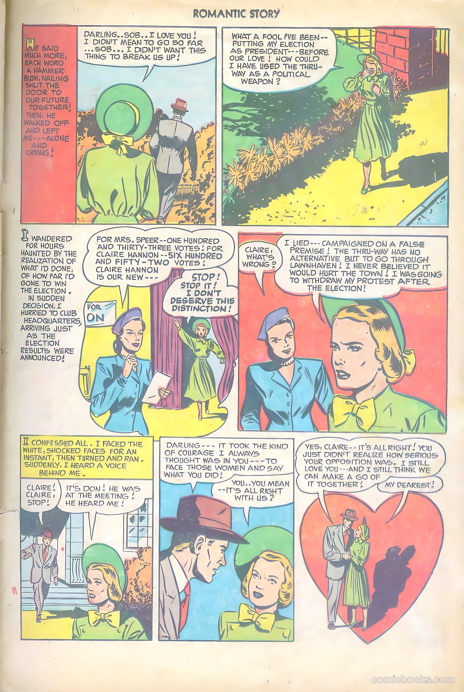 Romantic Story #13 (1951) — page 23 of 36