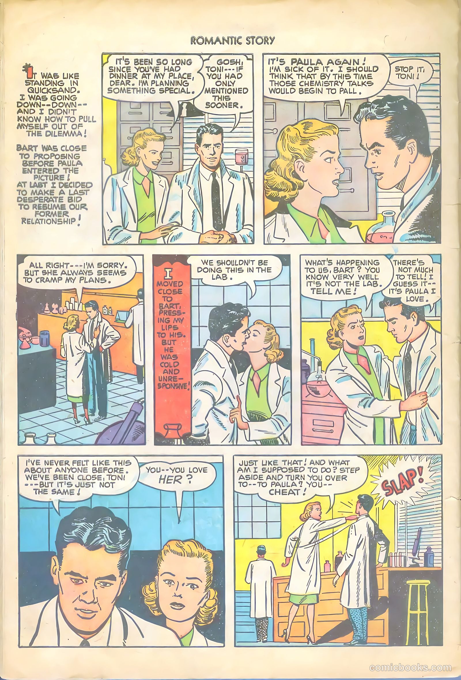 Romantic Story #13 (1951) — page 30 of 36
