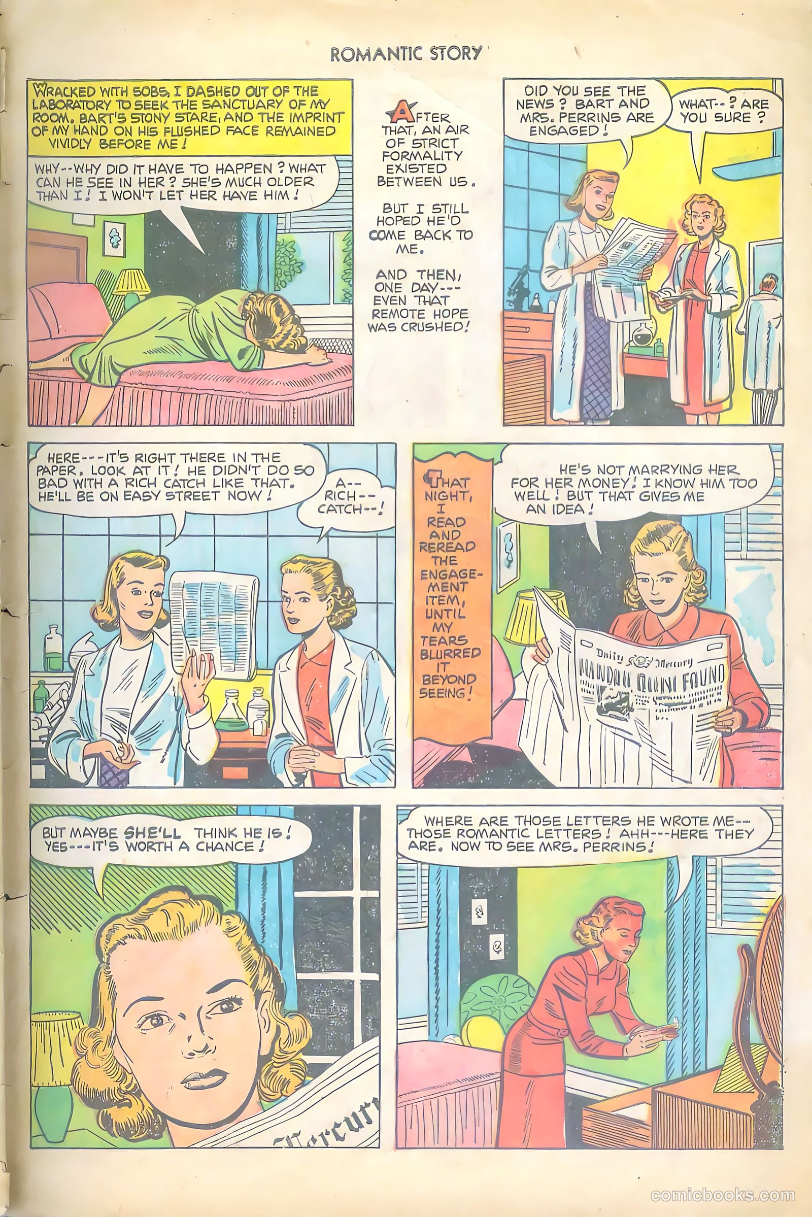 Romantic Story #13 (1951) — page 31 of 36