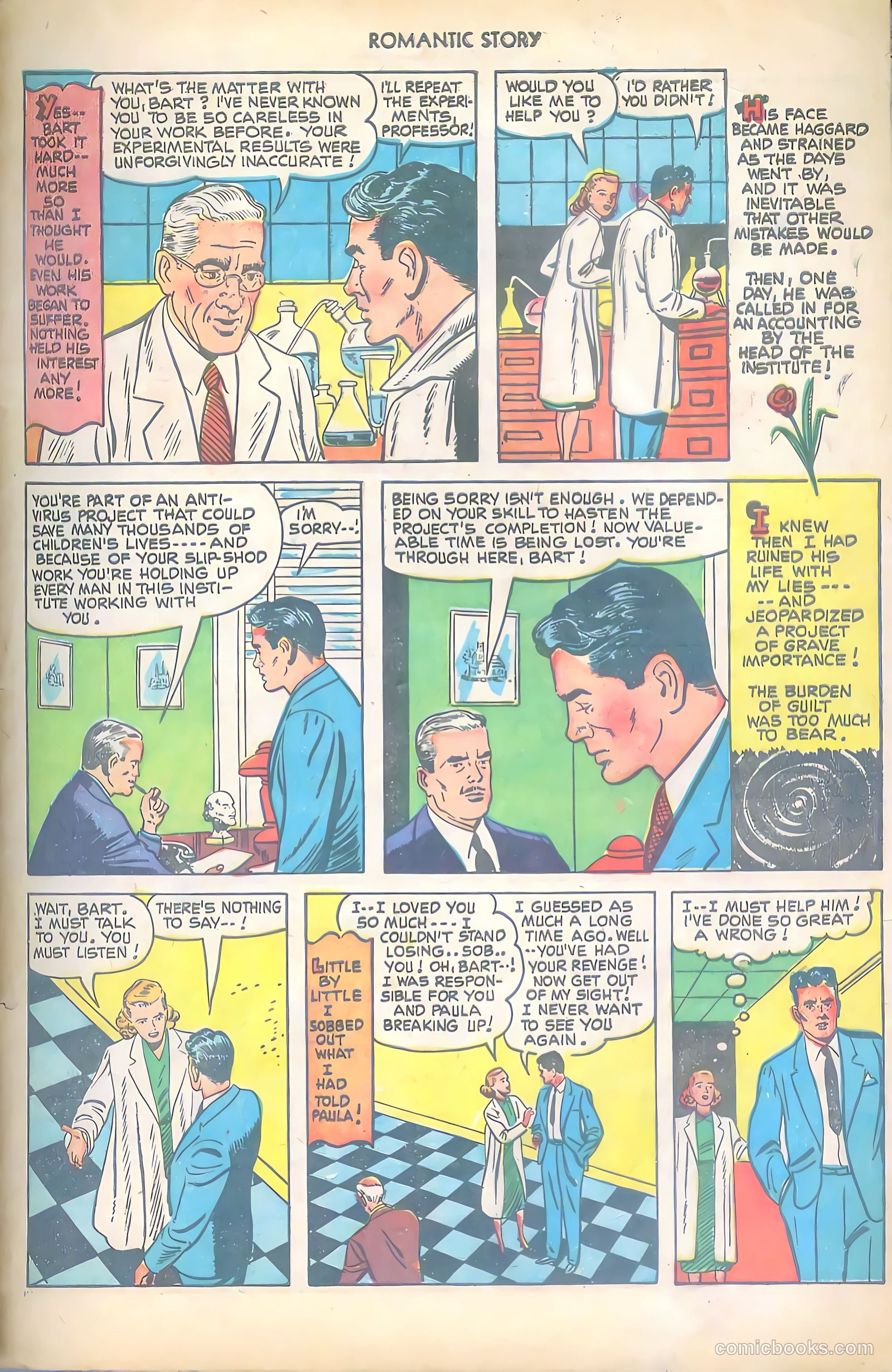 Romantic Story #13 (1951) — page 33 of 36