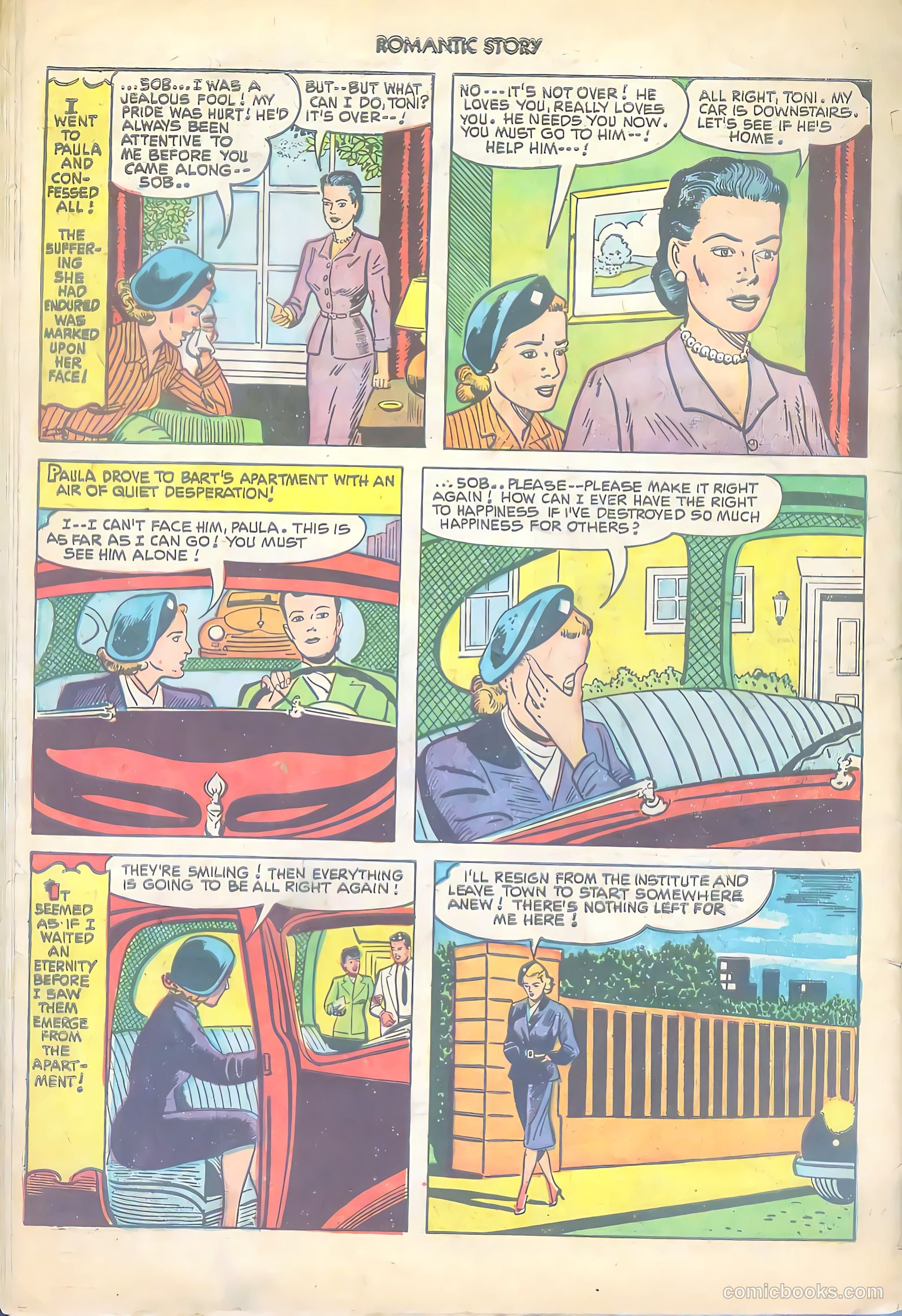 Romantic Story #13 (1951) — page 34 of 36