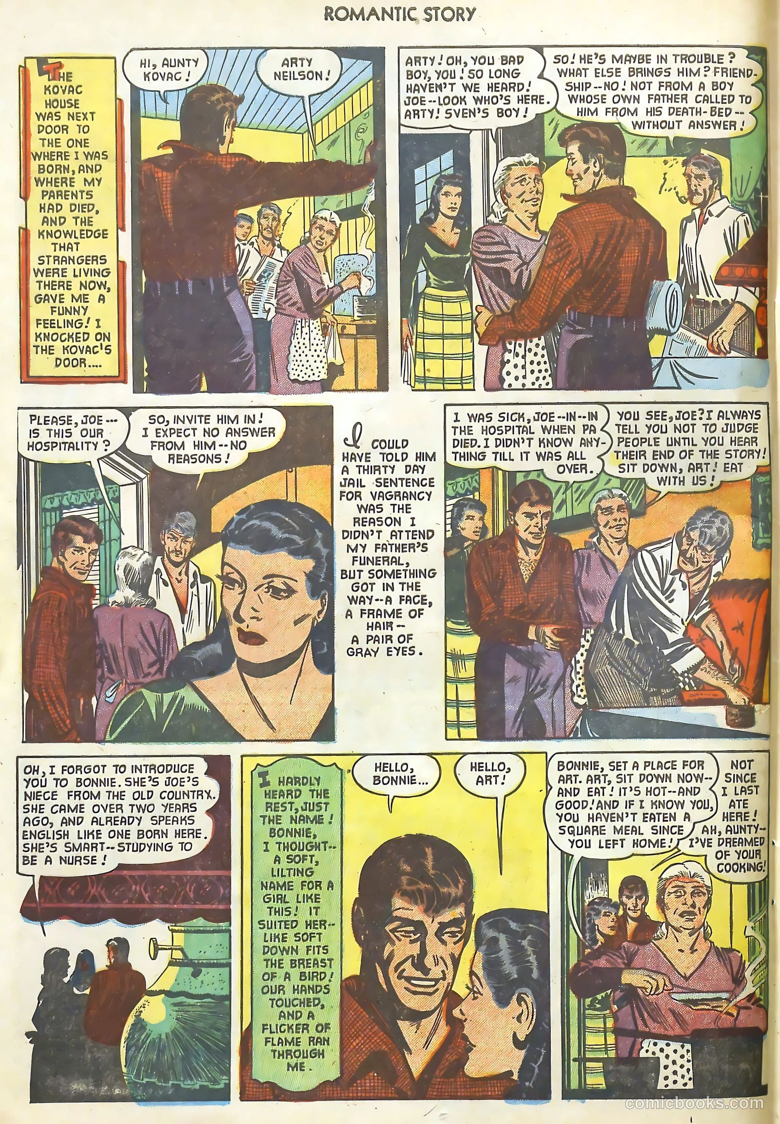 Romantic Story #14 (1952) — page 4 of 36