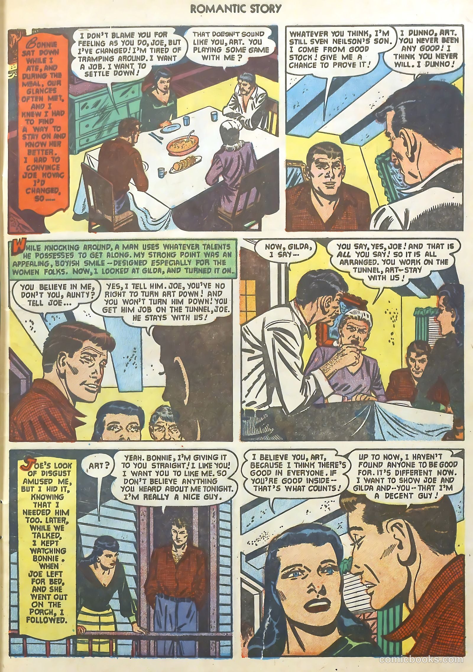 Romantic Story #14 (1952) — page 5 of 36