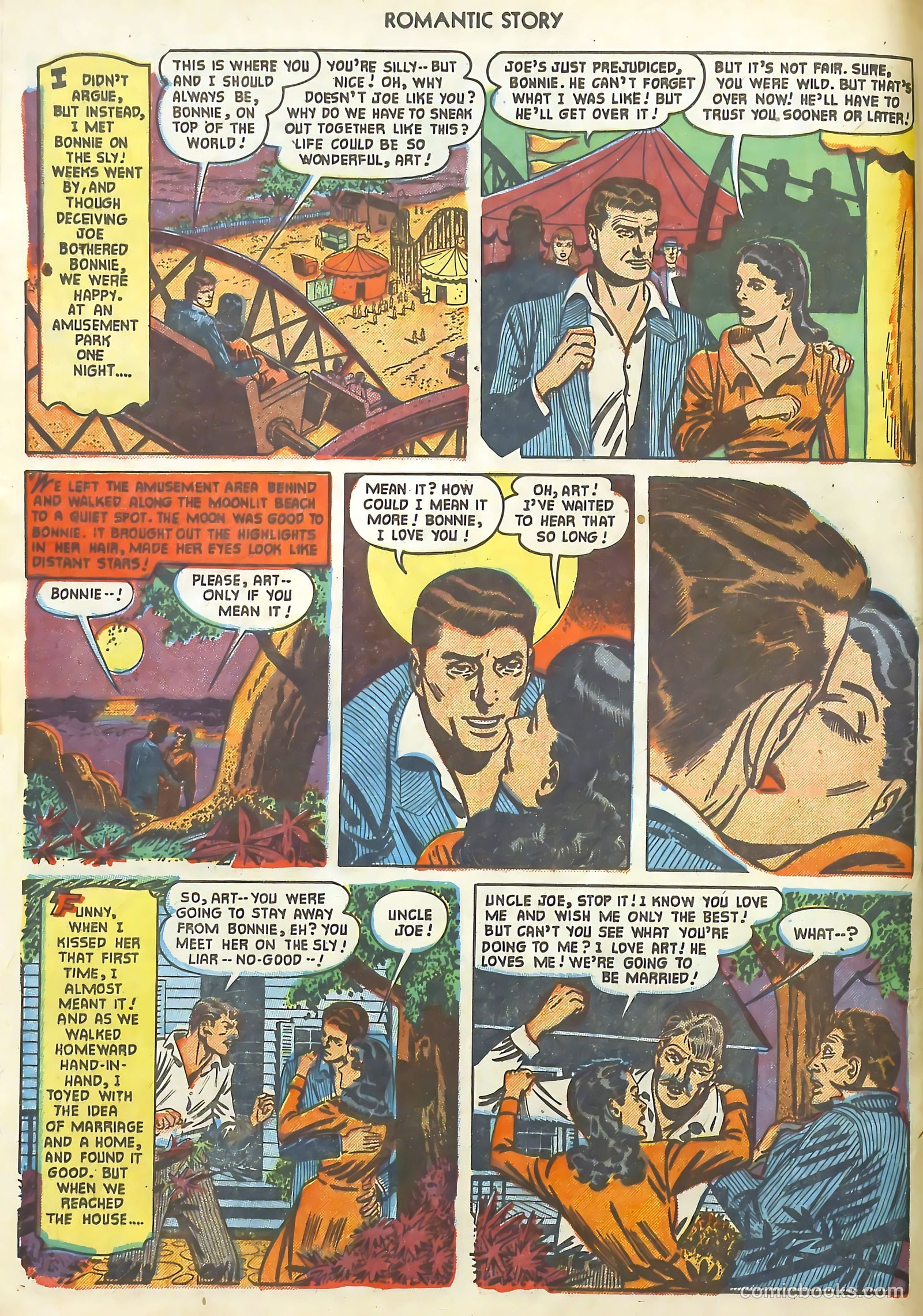 Romantic Story #14 (1952) — page 8 of 36