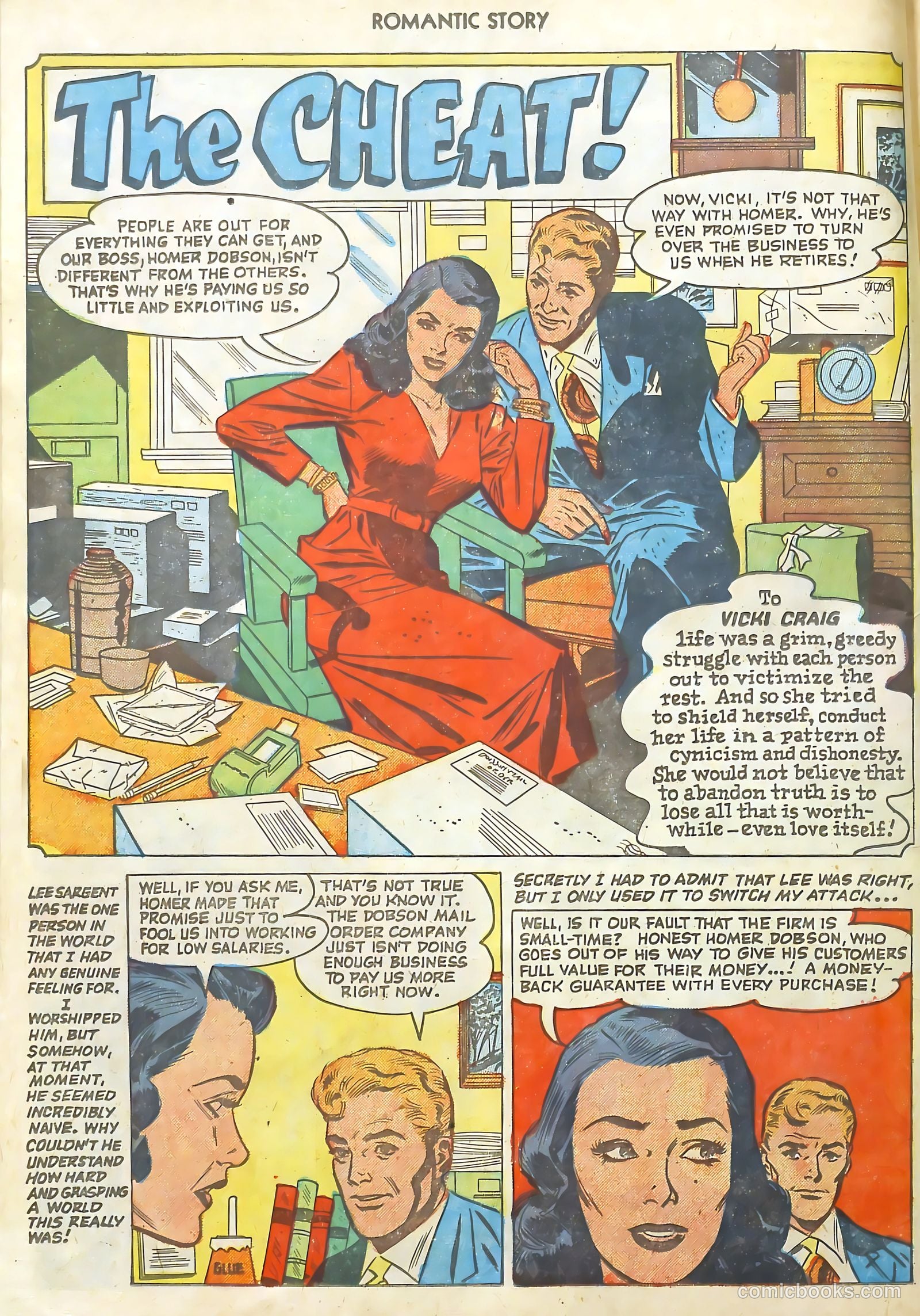 Romantic Story #14 (1952) — page 14 of 36