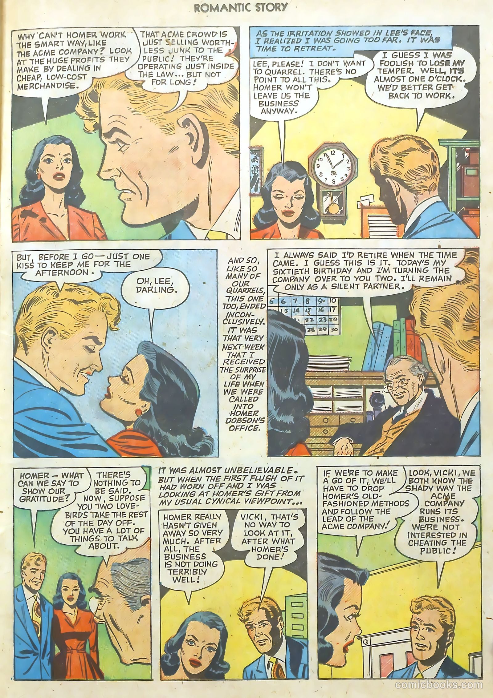 Romantic Story #14 (1952) — page 15 of 36