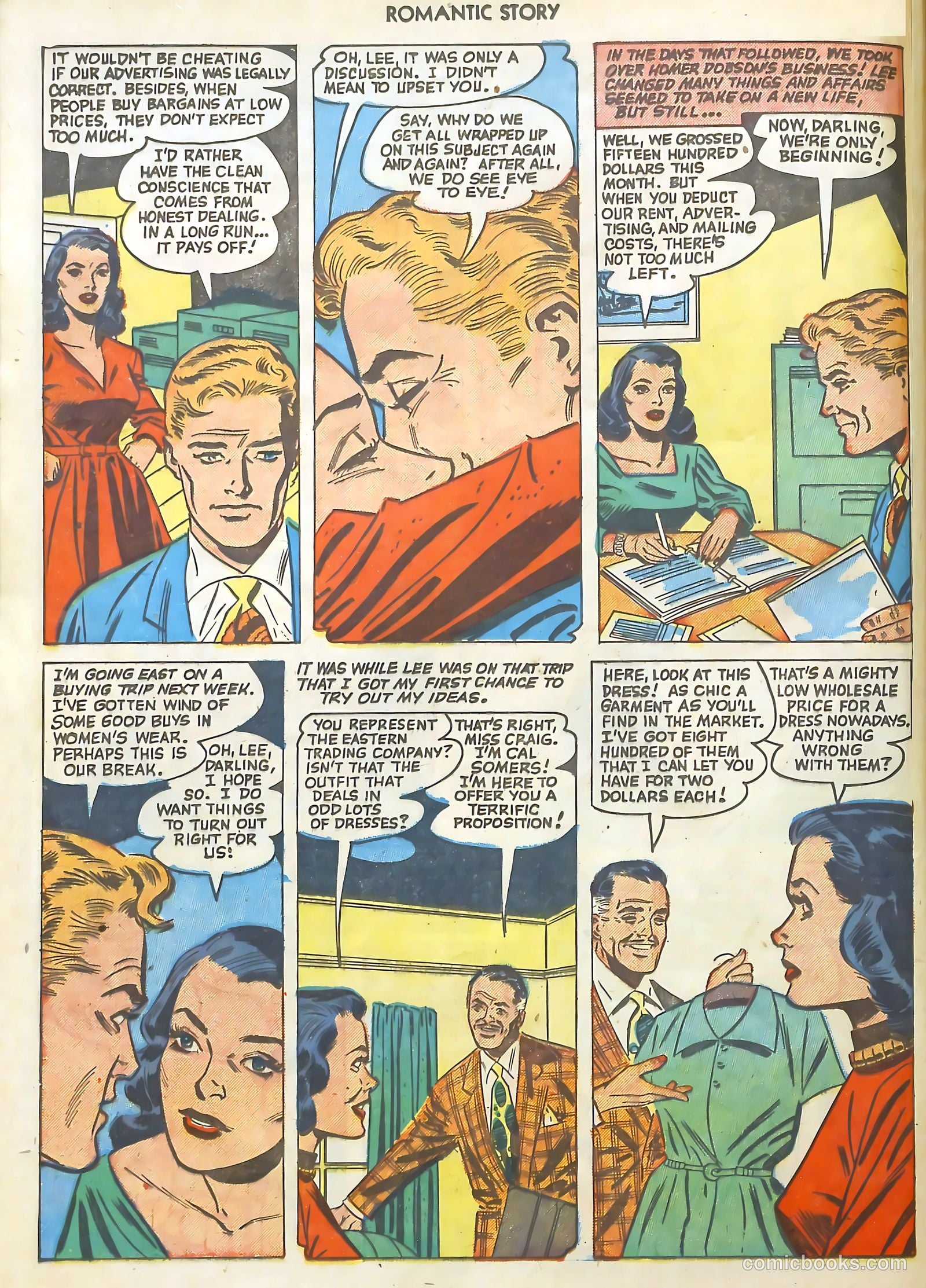 Romantic Story #14 (1952) — page 16 of 36