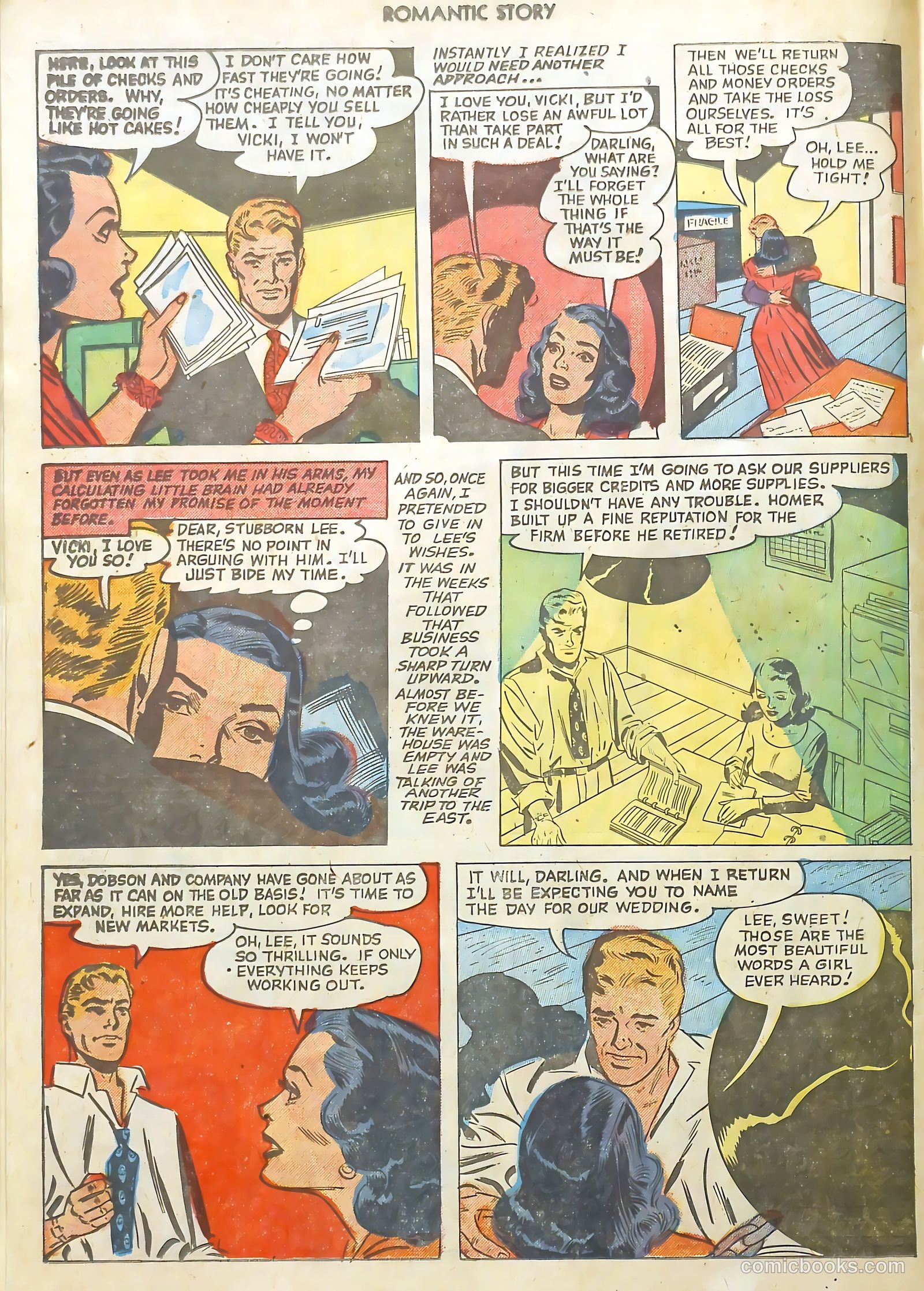 Romantic Story #14 (1952) — page 18 of 36