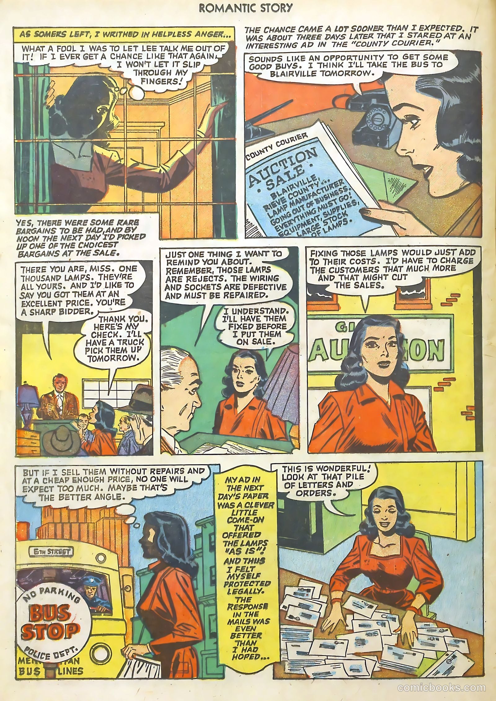 Romantic Story #14 (1952) — page 20 of 36