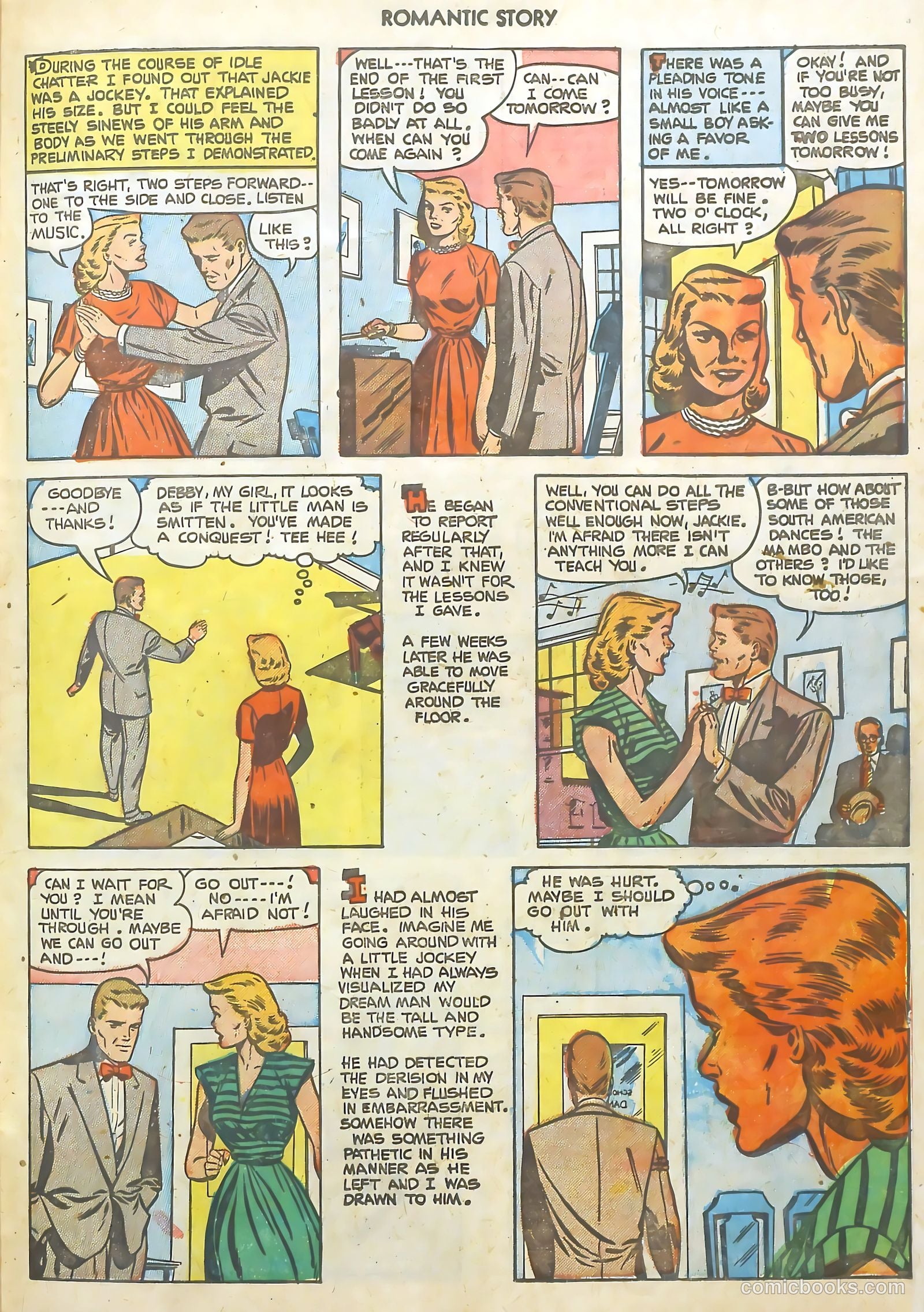Romantic Story #14 (1952) — page 27 of 36