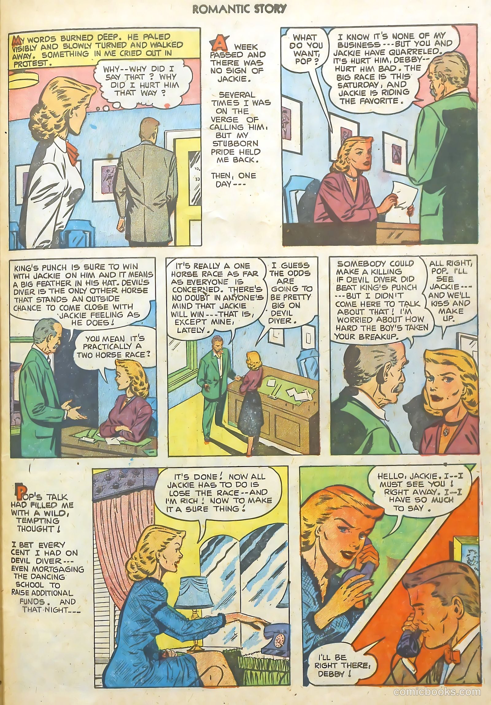 Romantic Story #14 (1952) — page 31 of 36