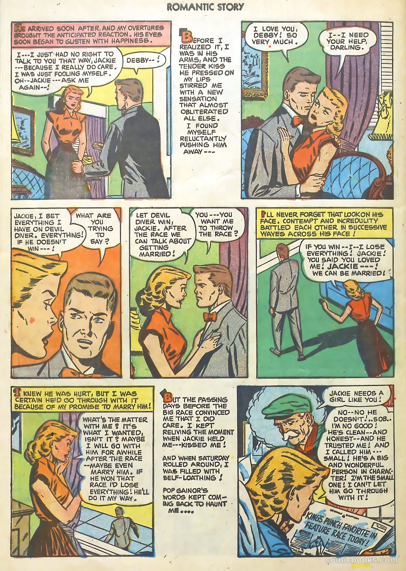 Romantic Story #14 (1952) — page 32 of 36