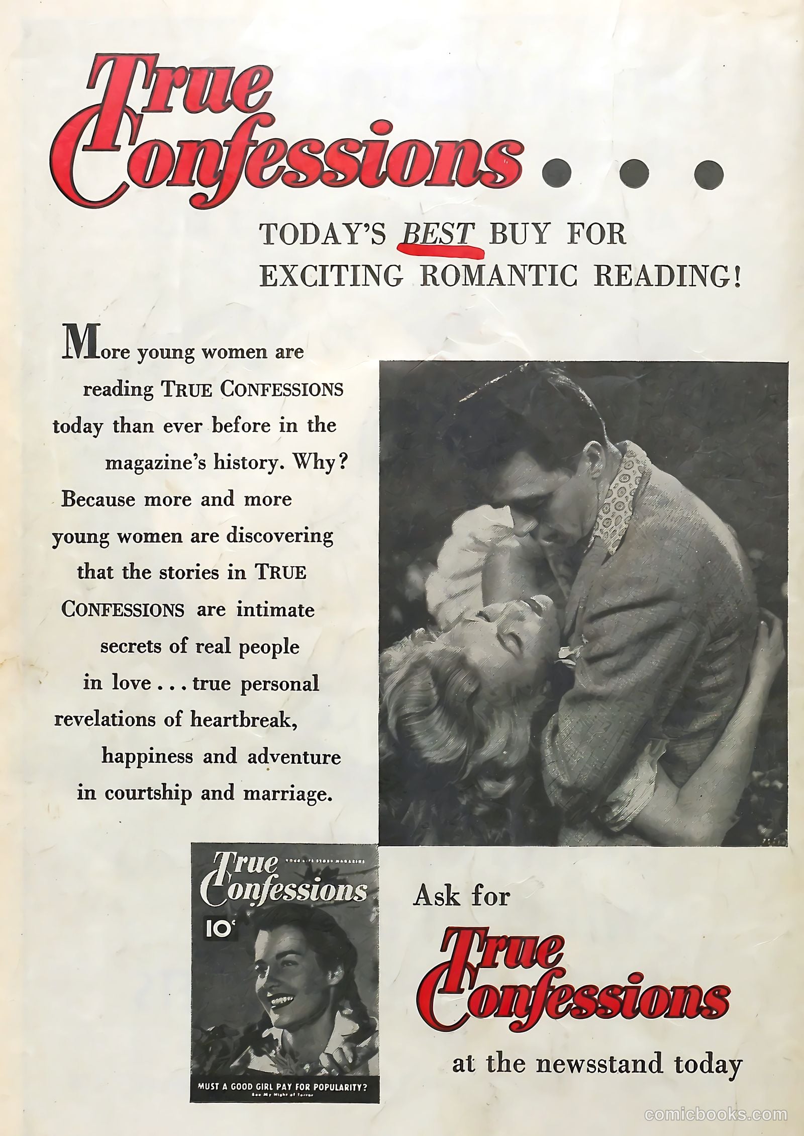 Romantic Story #14 (1952) — page 36 of 36
