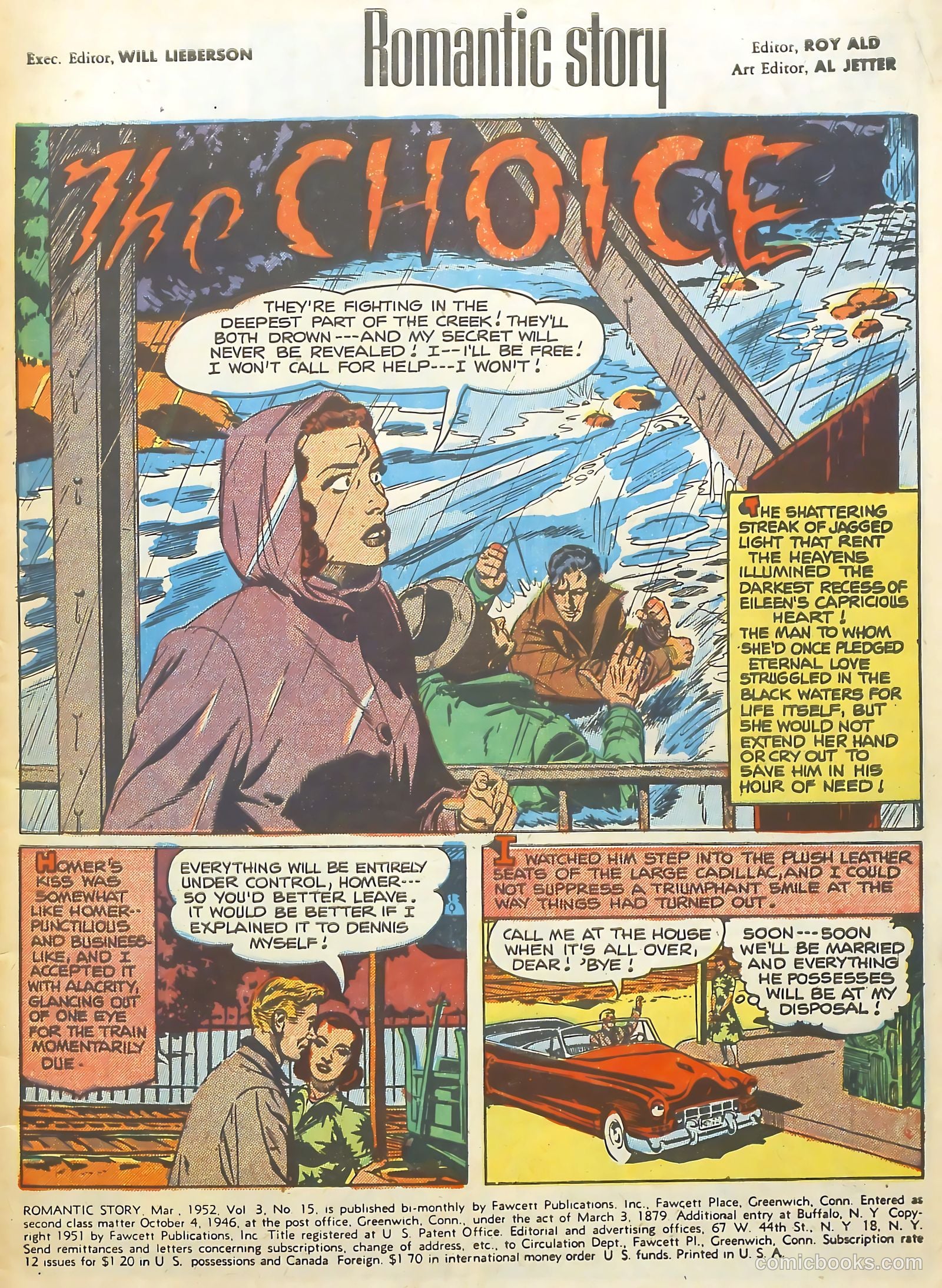 Romantic Story #15 (1952) — page 3 of 36