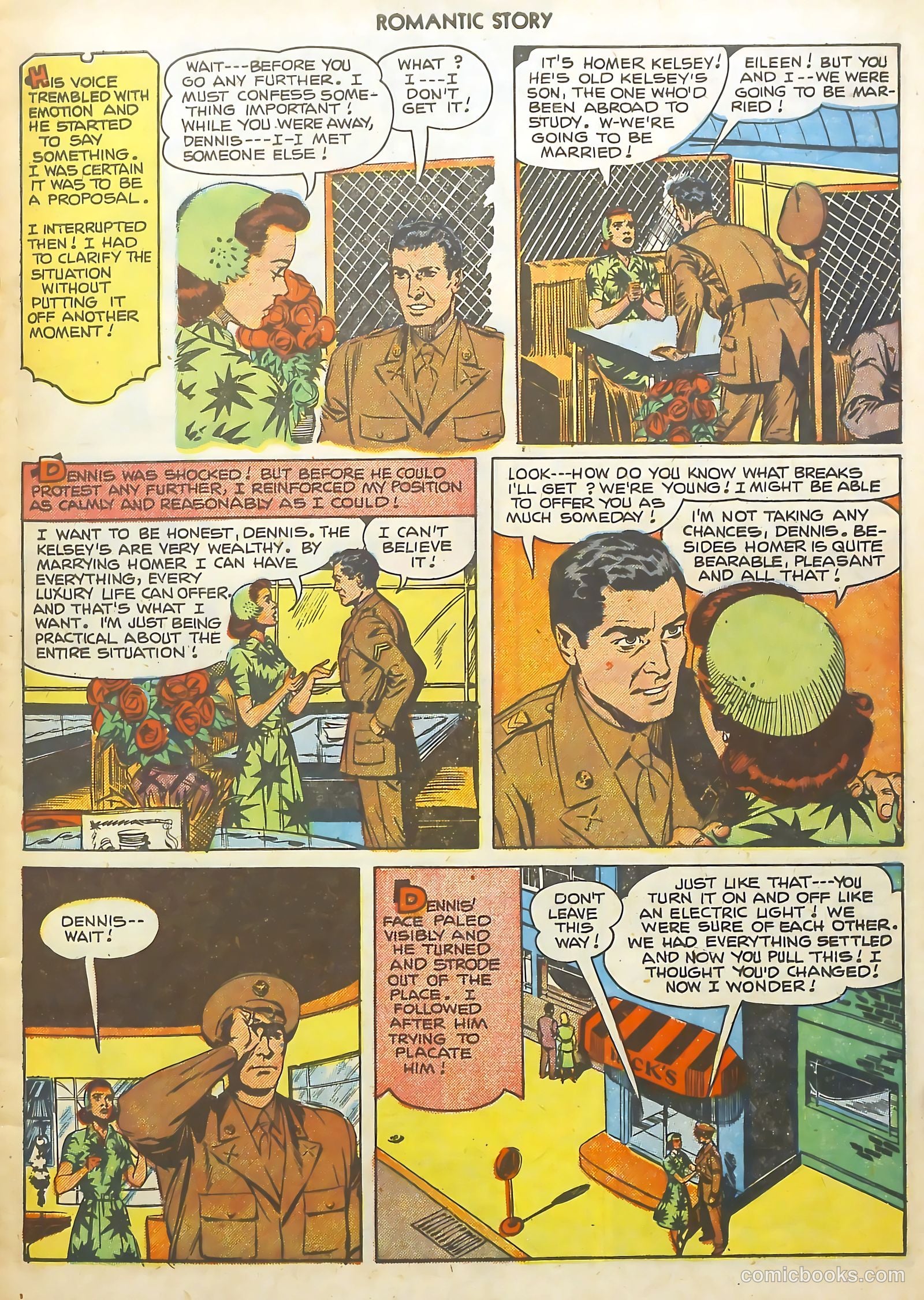 Romantic Story #15 (1952) — page 5 of 36