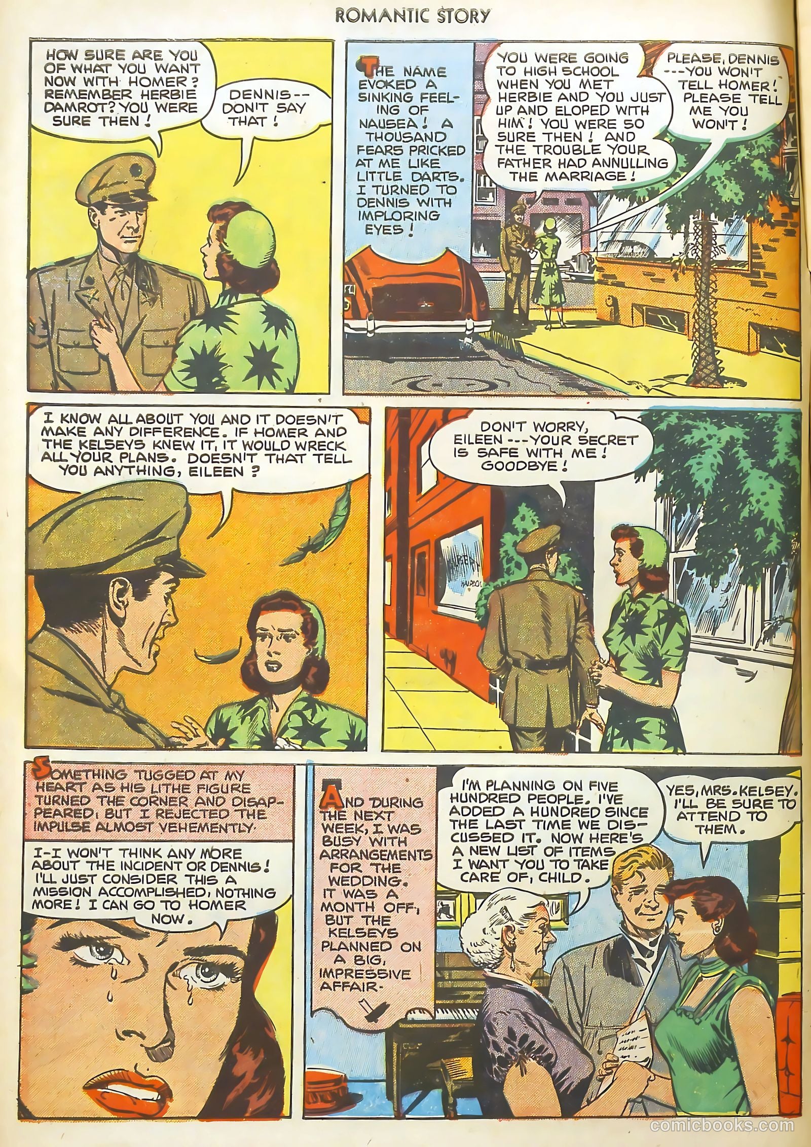 Romantic Story #15 (1952) — page 6 of 36