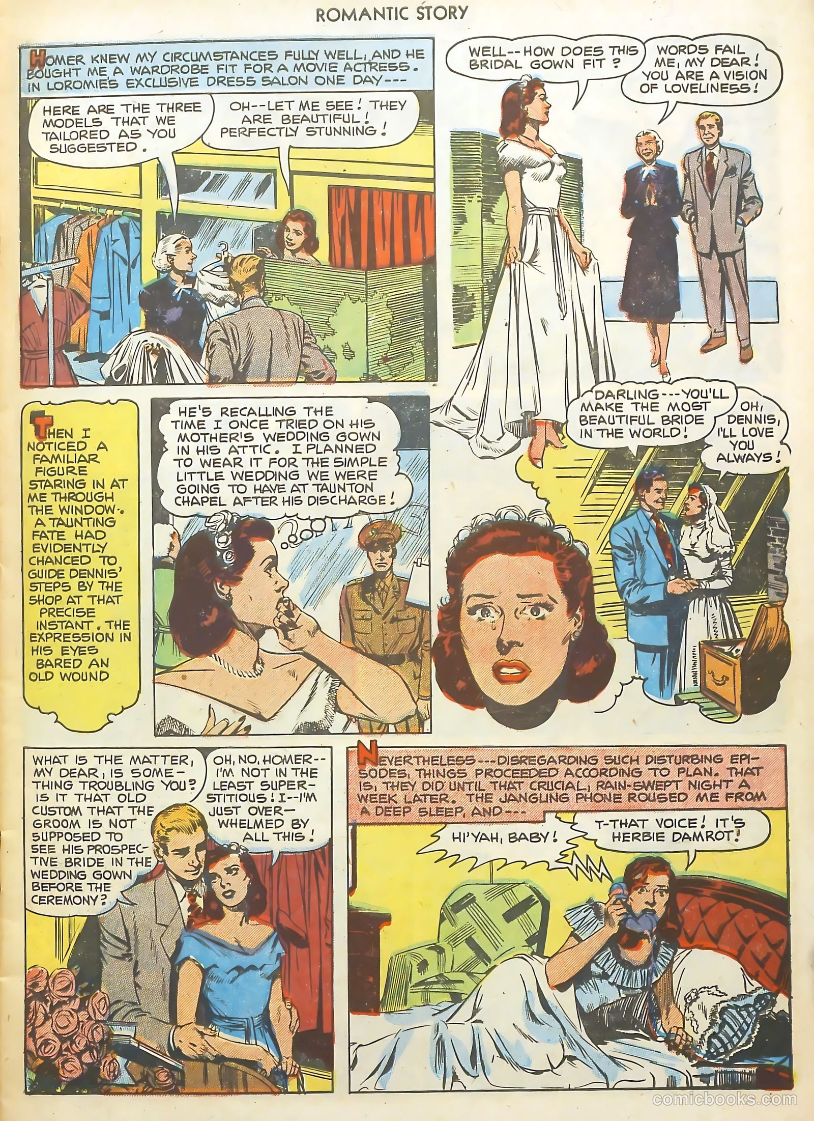 Romantic Story #15 (1952) — page 7 of 36