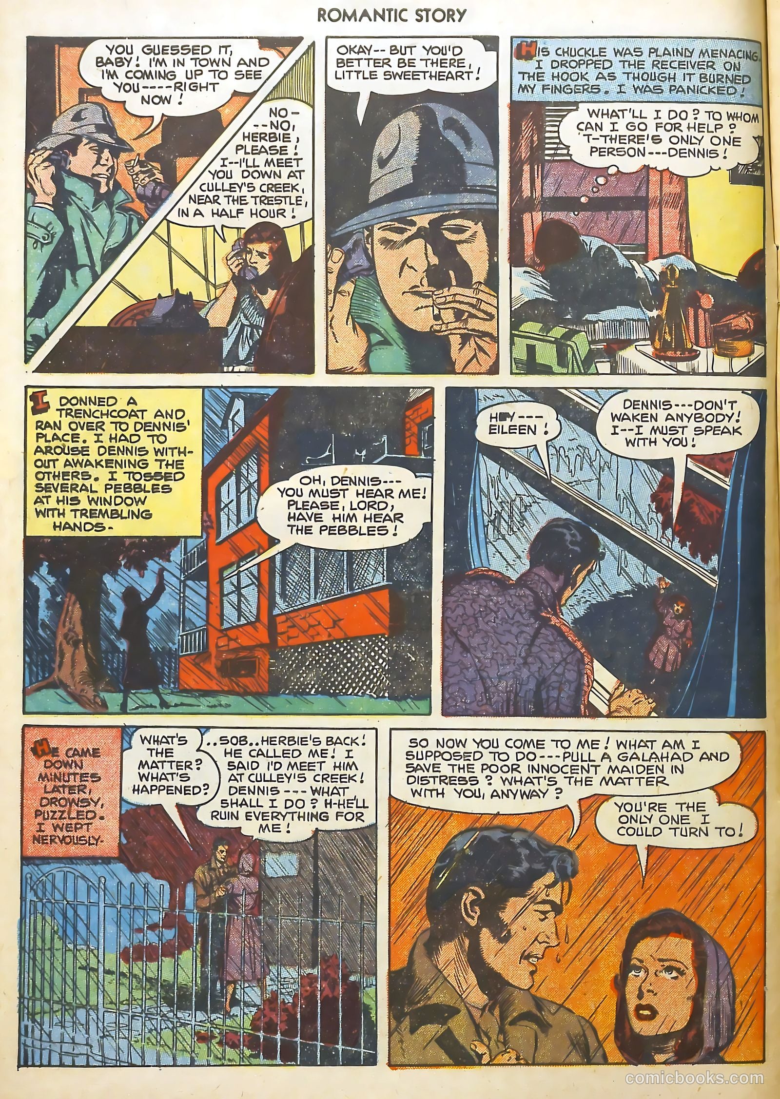 Romantic Story #15 (1952) — page 8 of 36