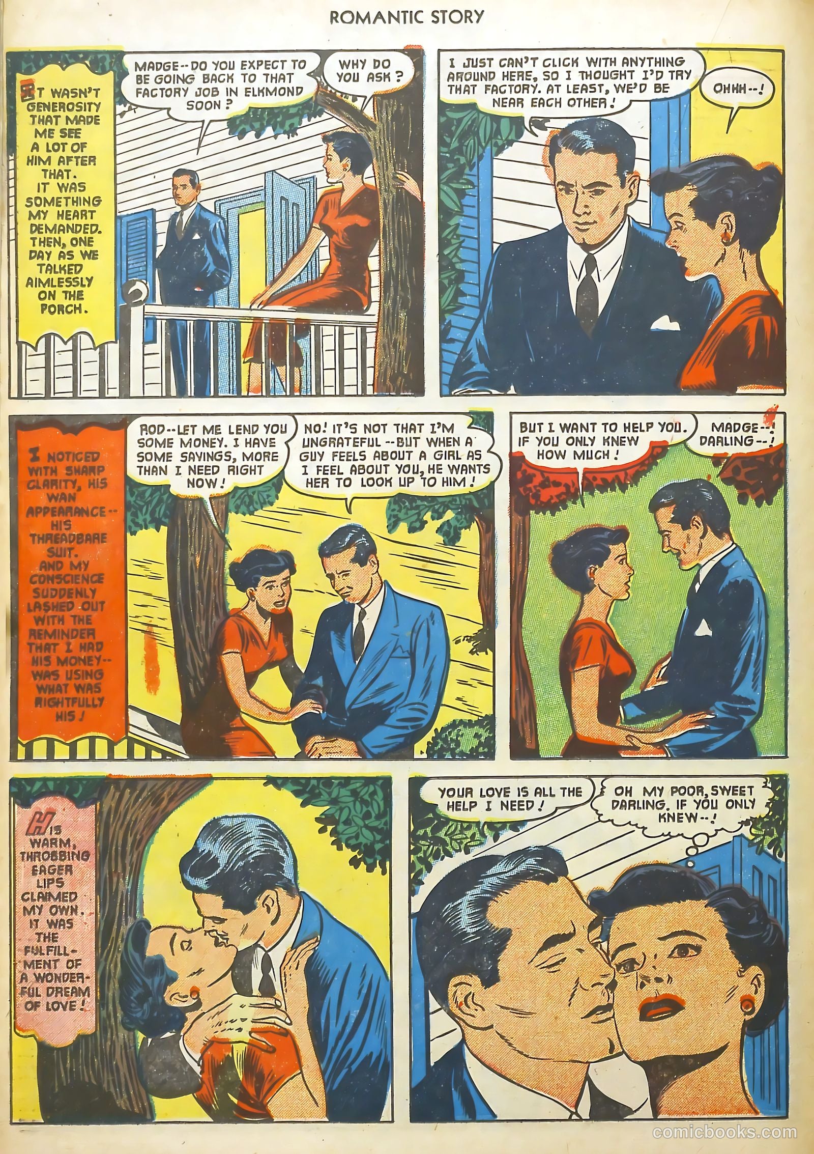 Romantic Story #15 (1952) — page 20 of 36