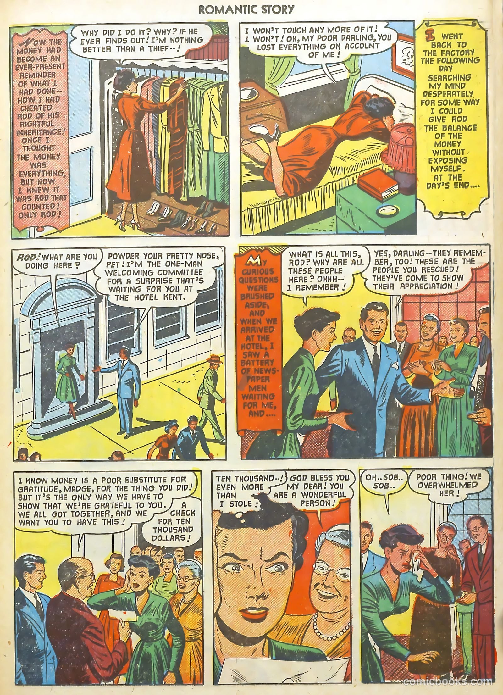 Romantic Story #15 (1952) — page 21 of 36