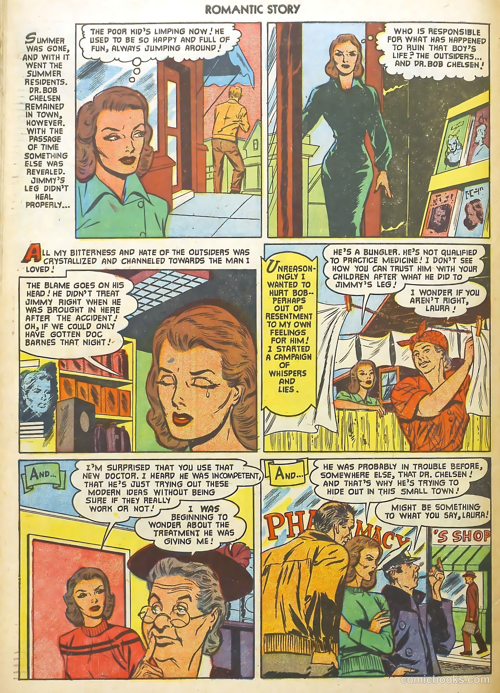 Romantic Story #15 (1952) — page 32 of 36