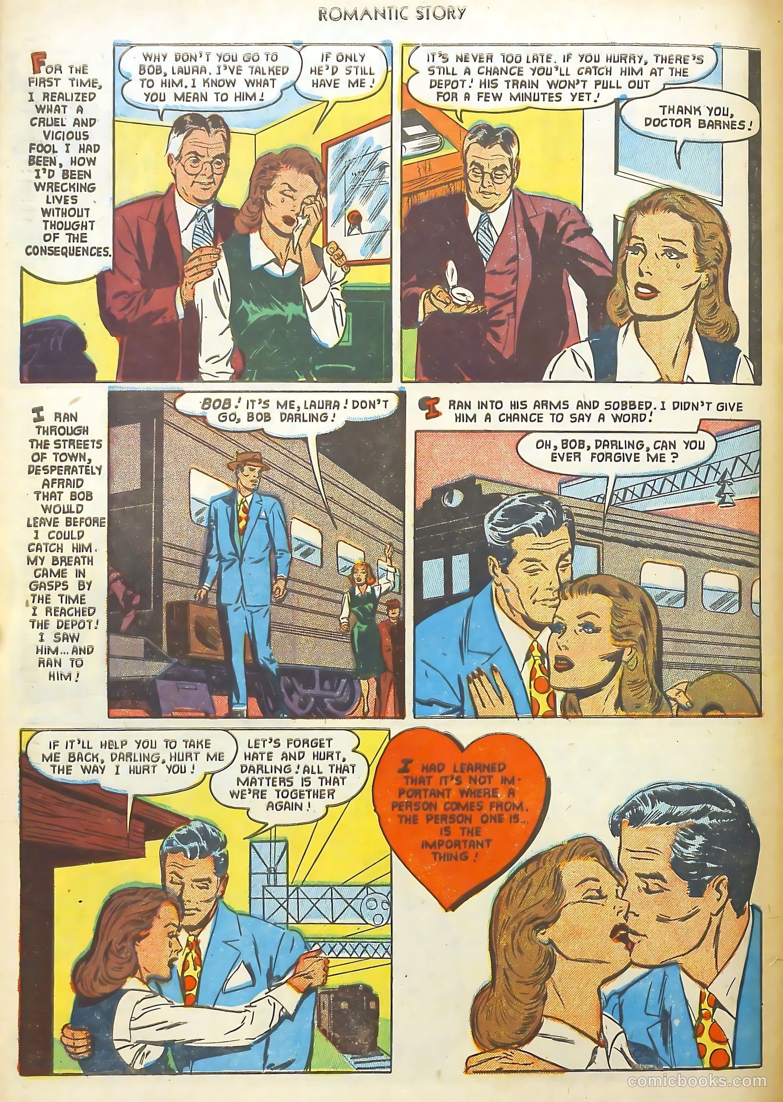 Romantic Story #15 (1952) — page 34 of 36