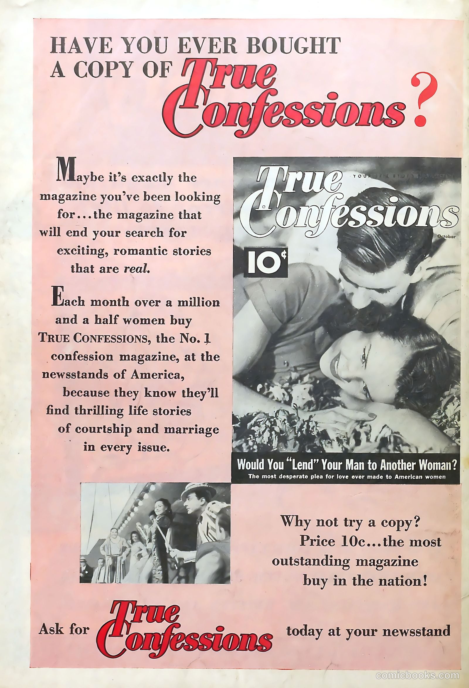 Romantic Story #15 (1952) — page 36 of 36