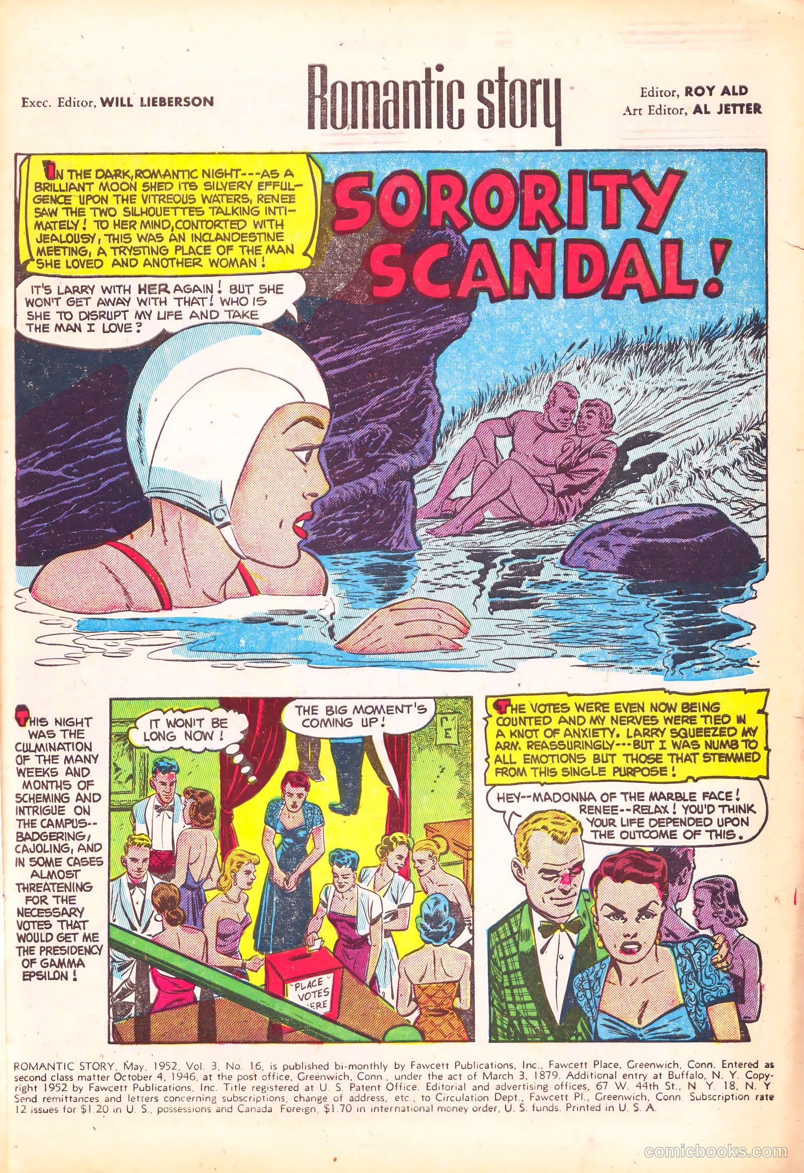 Romantic Story #16 (1952) — page 3 of 36