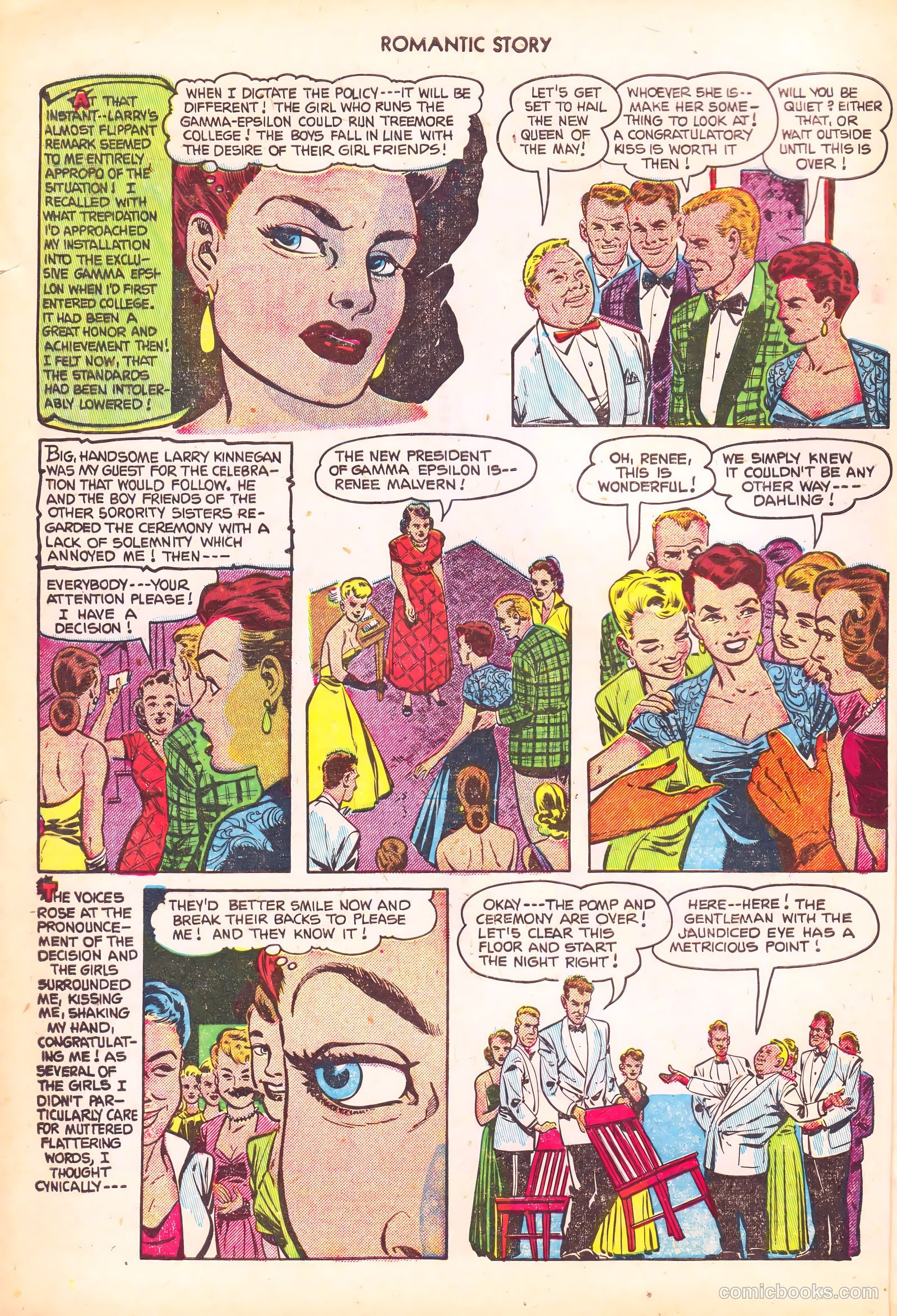 Romantic Story #16 (1952) — page 4 of 36
